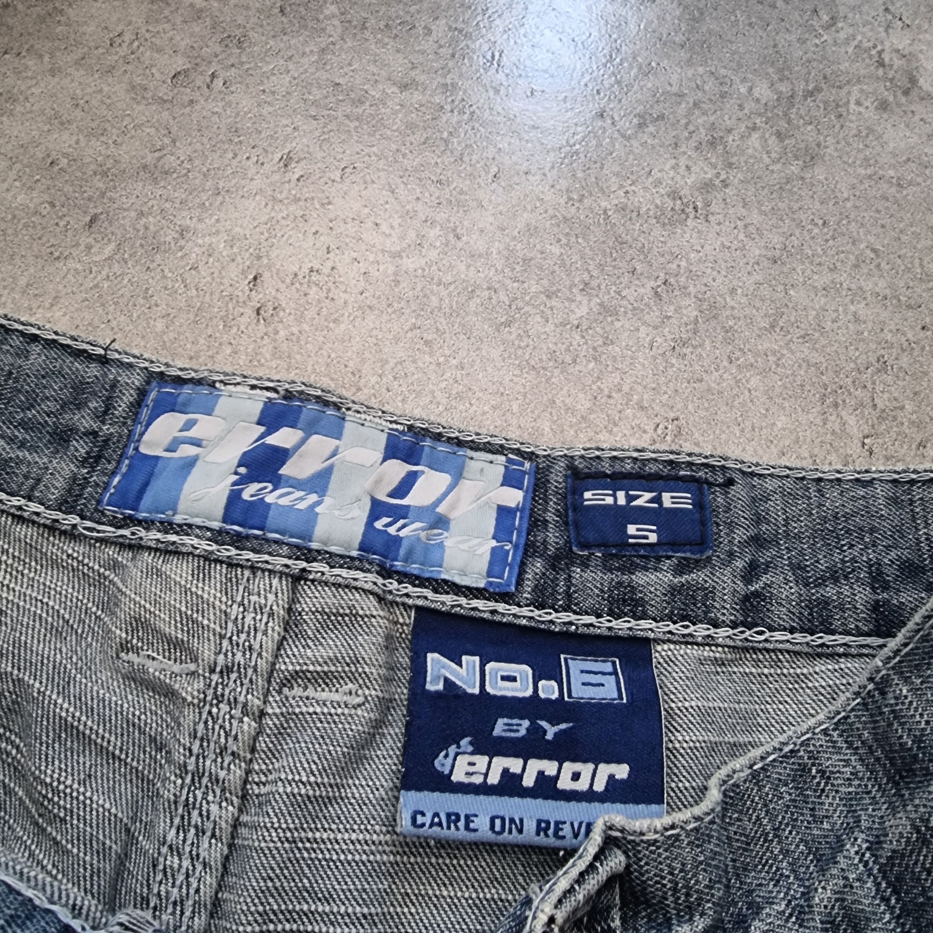 JNCO Vintage hip hop error mass denim jnco baggy jeans 90s Size US 32 / EU 48 - 14 Thumbnail