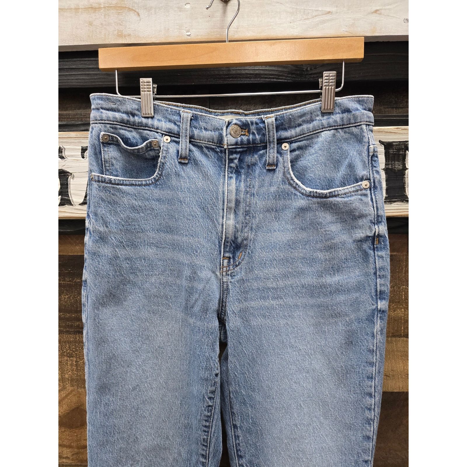 Madewell Madewell, High-Rise Slim BoyJean, Size 27 Size 27" / US 4 / IT 40 - 2 Thumbnail