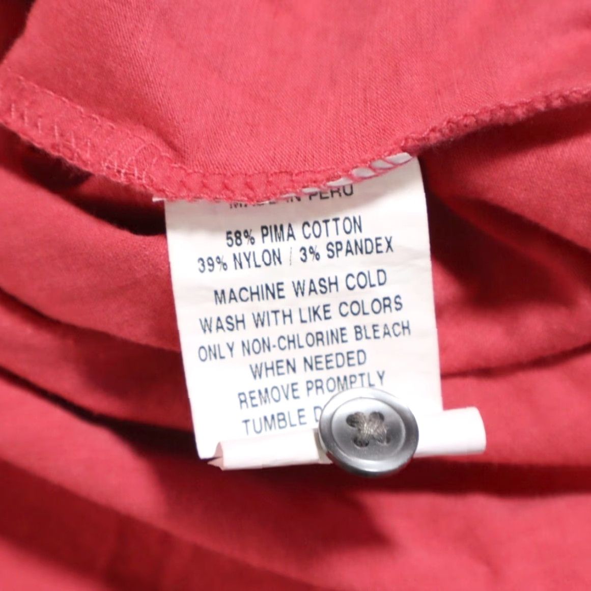 Vintage Greyson Polo Shirt Mens S Bittersweet Spirit Stretch Cotton Blend Solid Short Sleeve Shirt Regular Adult Mens Size US S / EU 44-46 / 1 - 8 Thumbnail