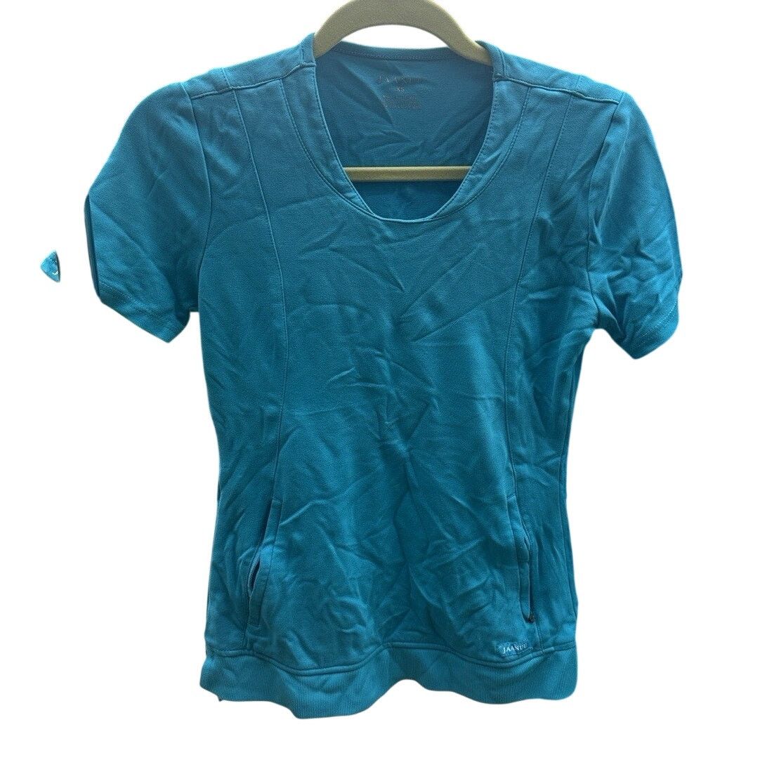 Other Jaanuu Women's Teal Blue Scrub Set Top XS Bottoms XXS Size XS / US 0-2 / IT 36-38 - 3 Thumbnail