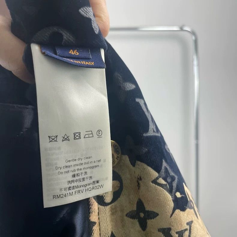 Louis Vuitton Louis Vuitton Fire Cloud Denim Jacket Size US S / EU 44-46 / 1 - 5 Thumbnail