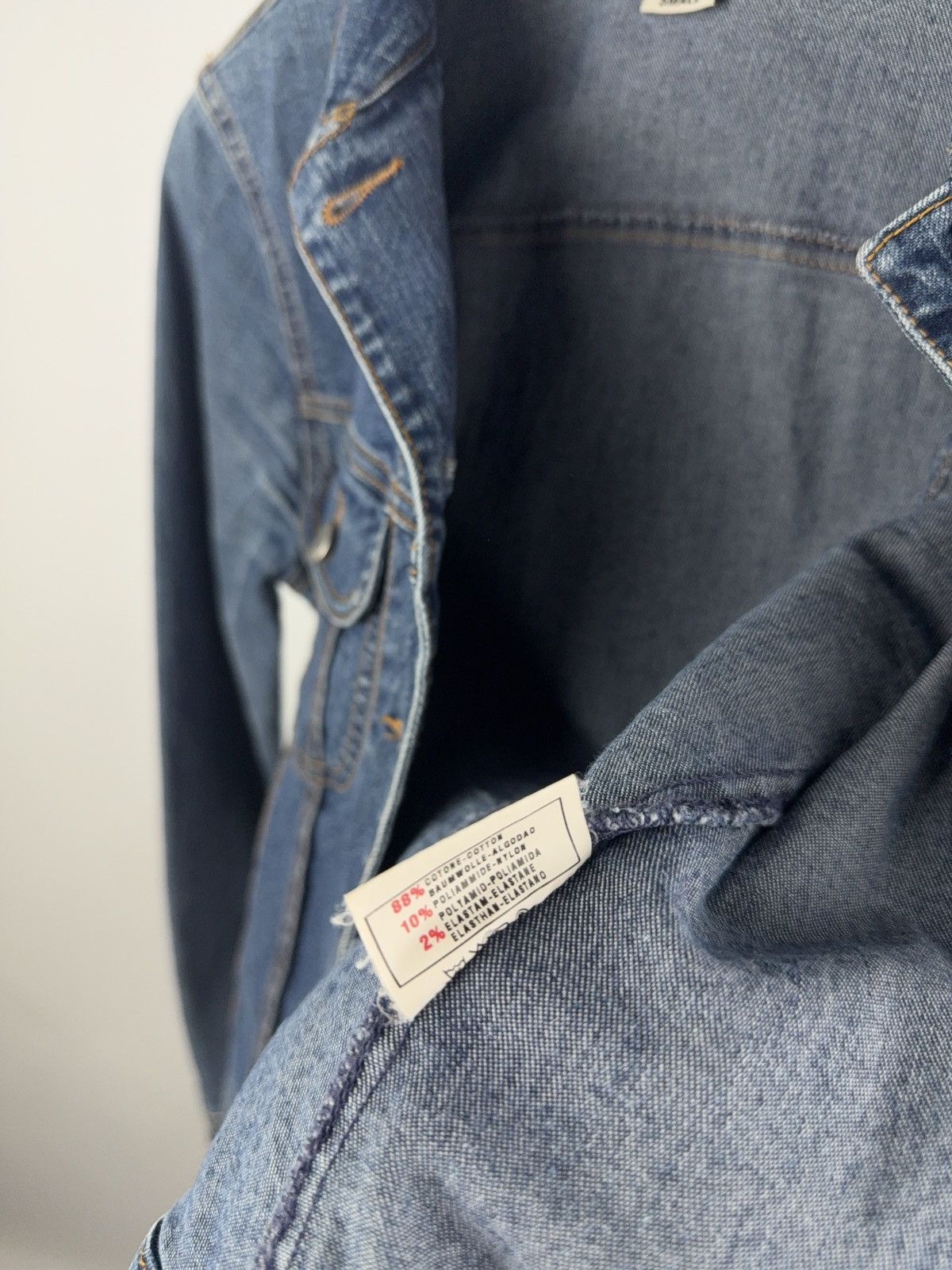 Miss Sixty Rare Vintage Y2K Miss Sixty Faded Denim Jacket Retro 90s Size S / US 4 / IT 40 - 10 Thumbnail