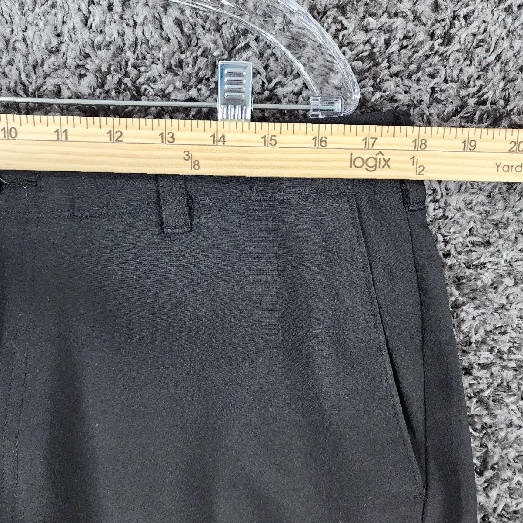 Hogan BEN HOGAN Men's Black Stretch Chino Golf Shorts Size 36 Size US 36 / EU 52 - 3 Thumbnail