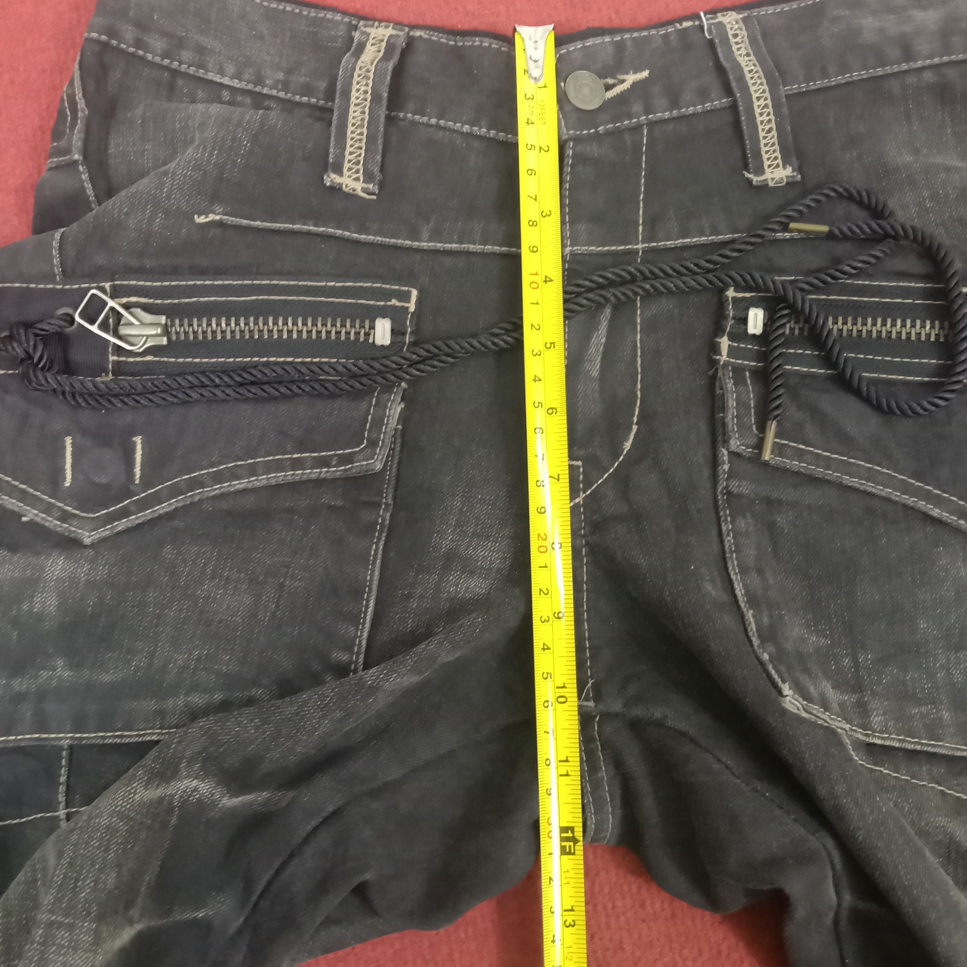 PPFM PPFM Japanese Streetwear Rock Punk Style Jeans Pants Size US 32 / EU 48 - 8 Thumbnail