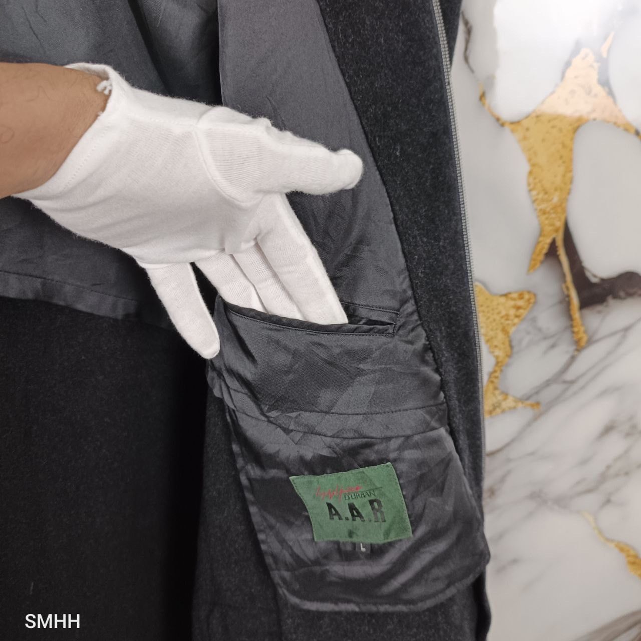 Yohji Yamamoto 🔥 Ultra Rare Yohji Yamamoto A.A.R × D’Urban Military Coat Size US L / EU 52-54 / 3 - 16 Thumbnail
