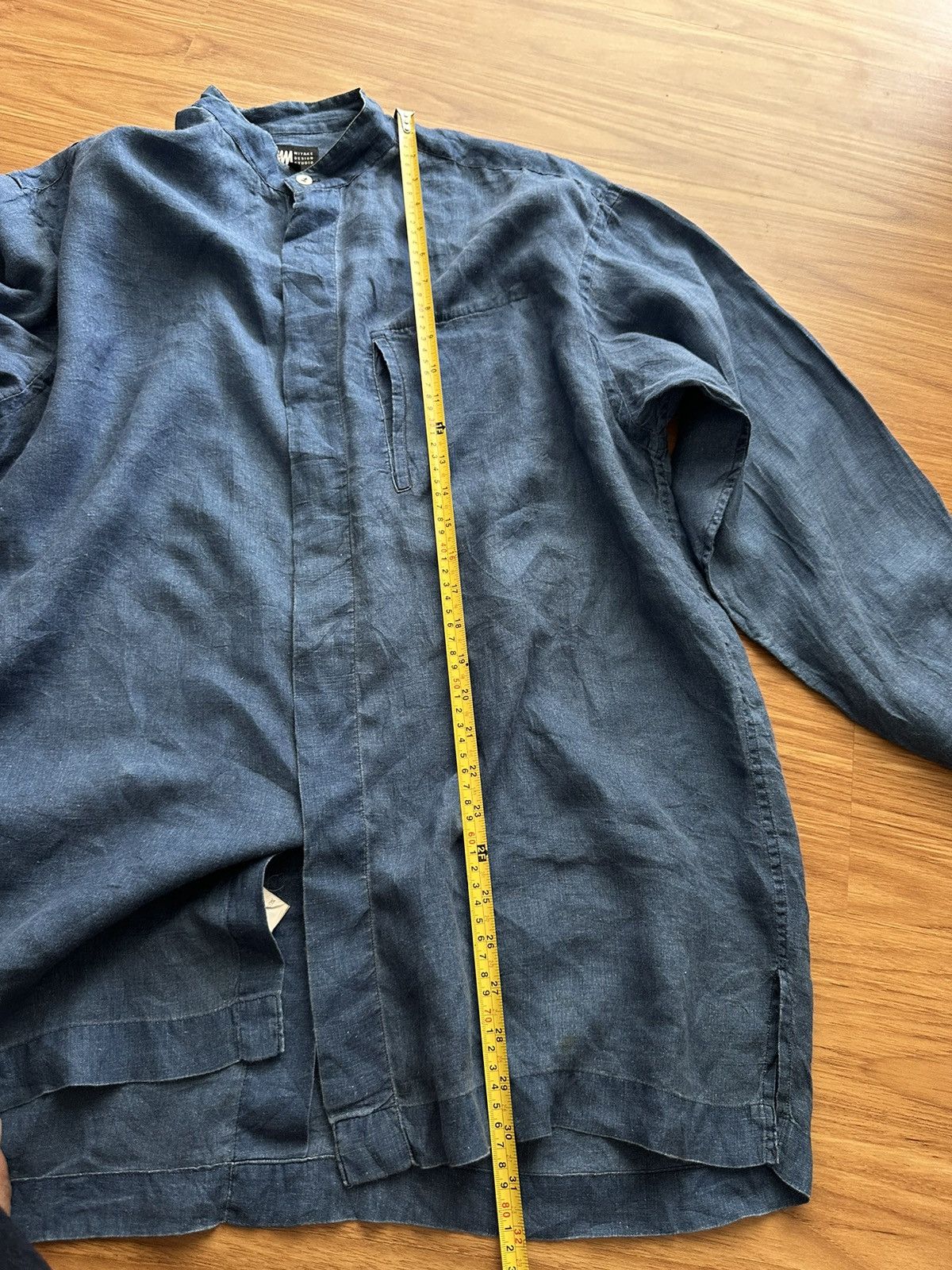 Issey Miyake 1980-Issey Miyake IM Product Denim Hidden Button (Oversized) Size US XL / EU 56 / 4 - 12 Thumbnail
