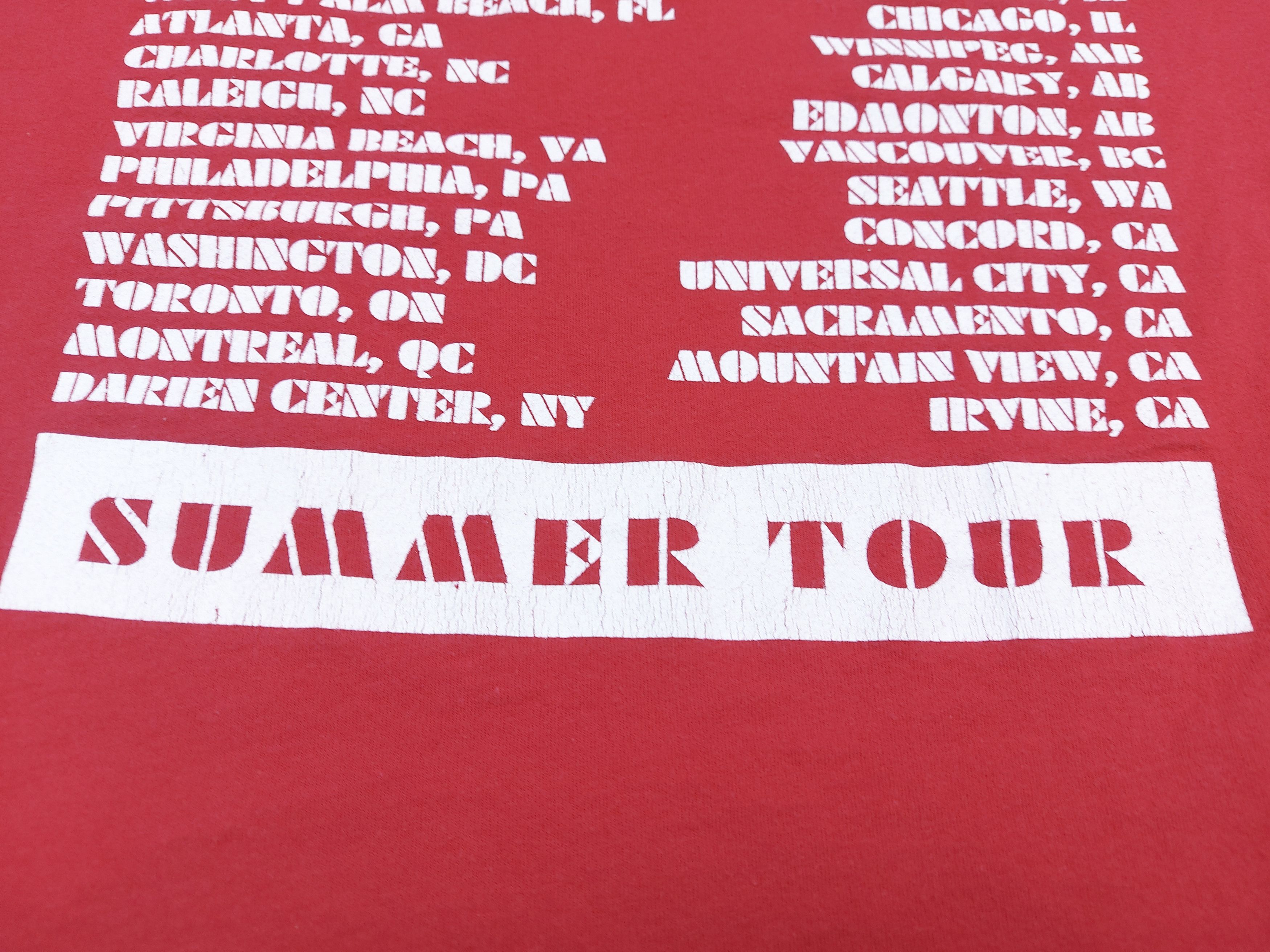 Band Tees No Doubt Band 2009 Summer Tour Merch Double-Sided TEE Size US M / EU 48-50 / 2 - 8 Thumbnail