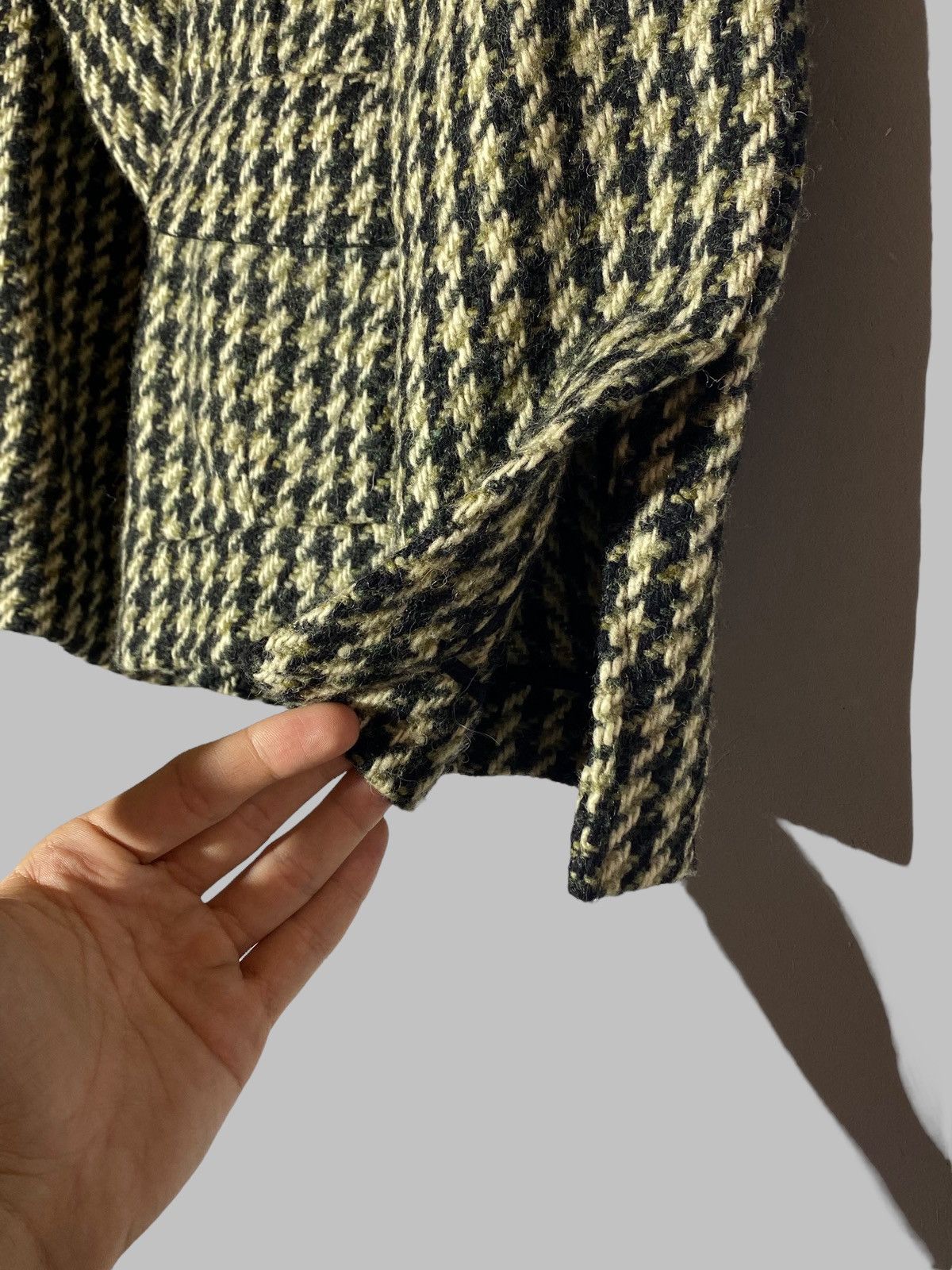 Marni Marni Wool Tweed Jacket Houndstooth Pattern Women’s Size 44 Size M / US 6-8 / IT 42-44 - 10 Thumbnail