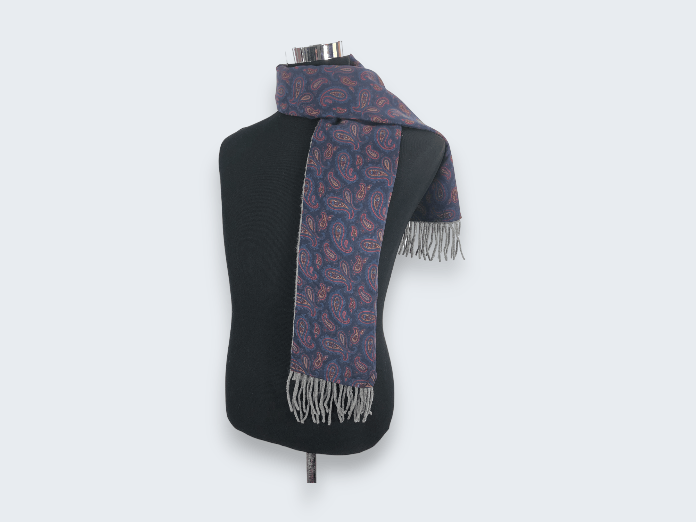 Designer × Vintage Vintage Morgan & Oates Scarf Muffler MF250 Size ONE SIZE - 2 Thumbnail