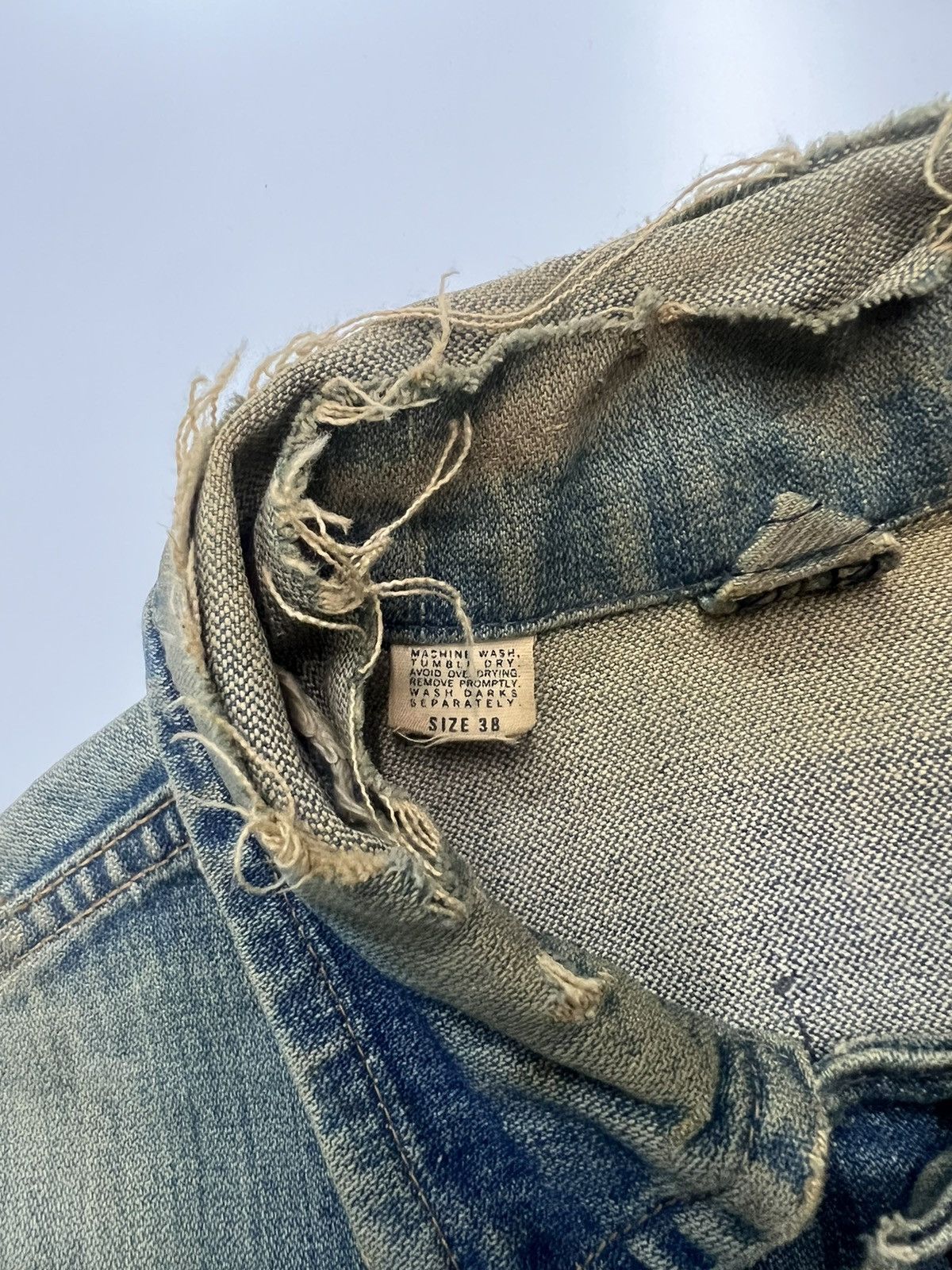 Other 🔥VINTAGE WRANGLER DENIM TRUCKER JACKET Size US S / EU 44-46 / 1 - 12 Thumbnail