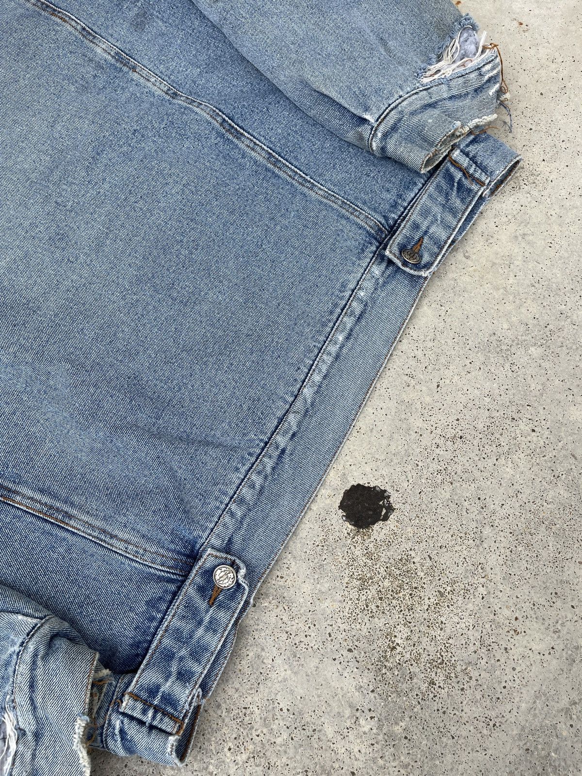Other Vintage Distressed 90s Cold Storage Denim Jacket Size US XXL / EU 58 / 5 - 10 Thumbnail