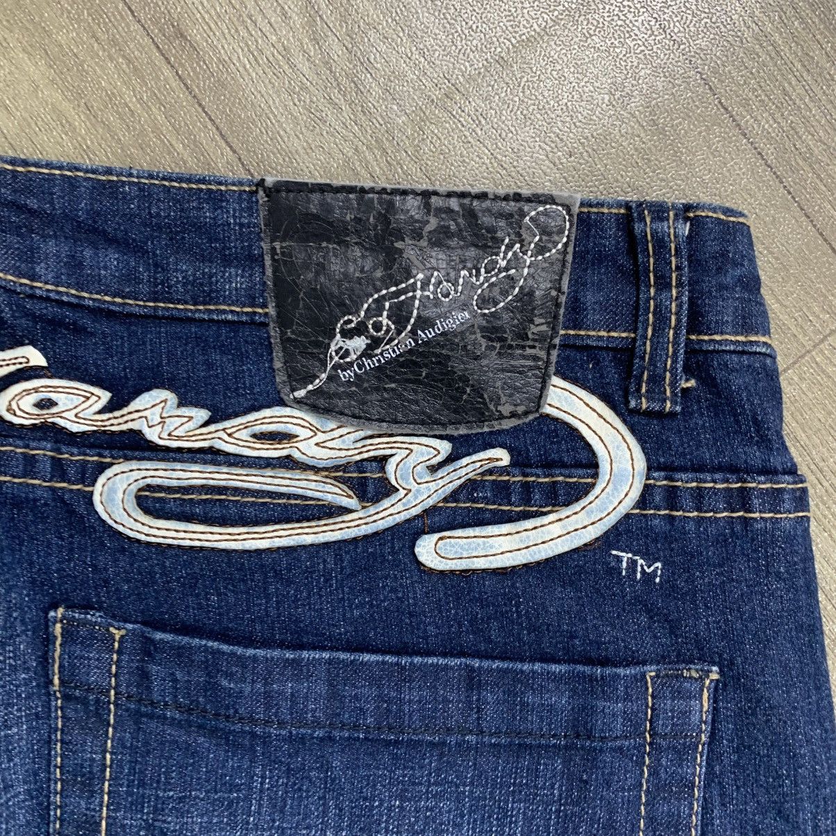 Ed Hardy 2000’s Ed Hardy Christian Audiger Denim Pants Size US 32 / EU 48 - 14 Thumbnail