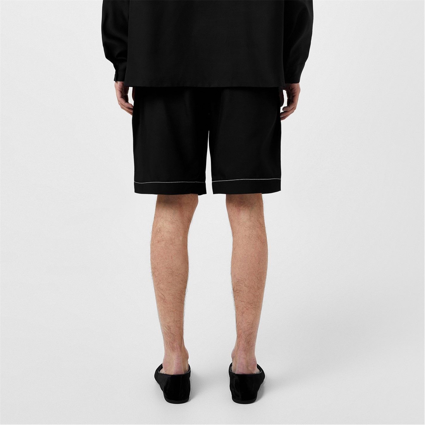 Prada PRADA Logo Pyjama Shorts - M Size US 30 / EU 46 - 4 Thumbnail