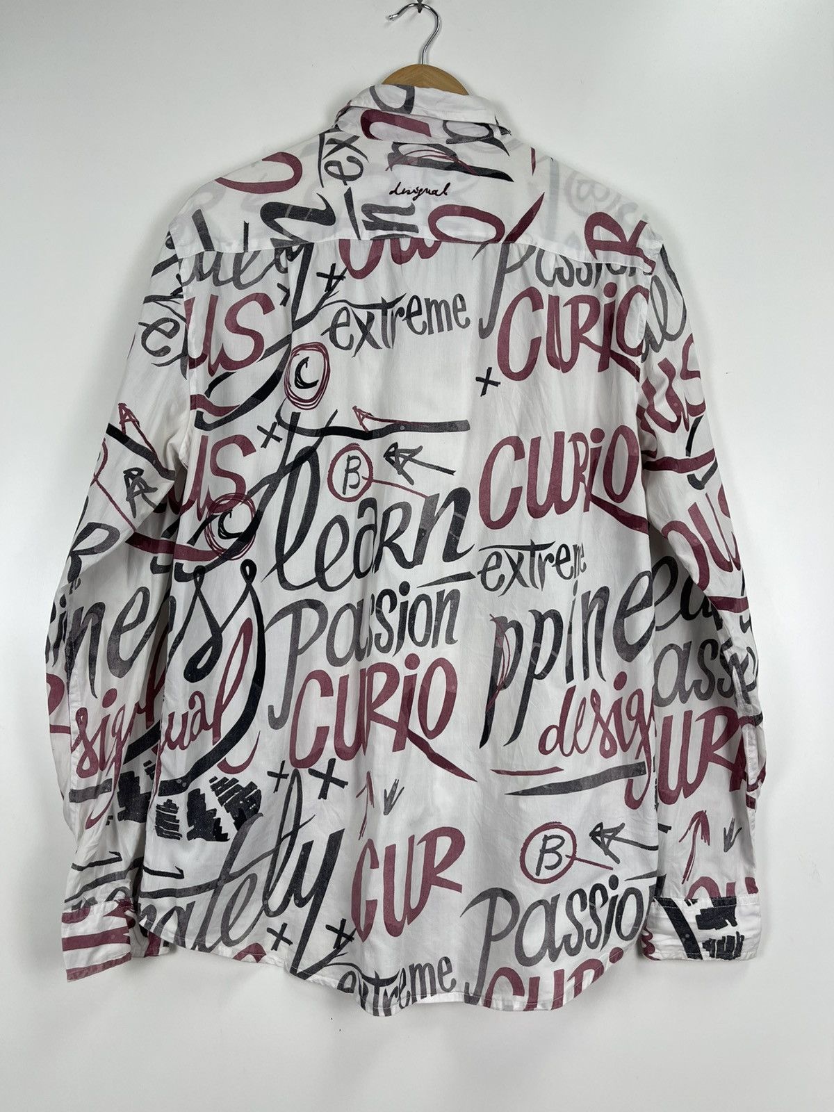 Desigual Desigual Full Printed Logo Button Ups Size US L / EU 52-54 / 3 - 10 Thumbnail