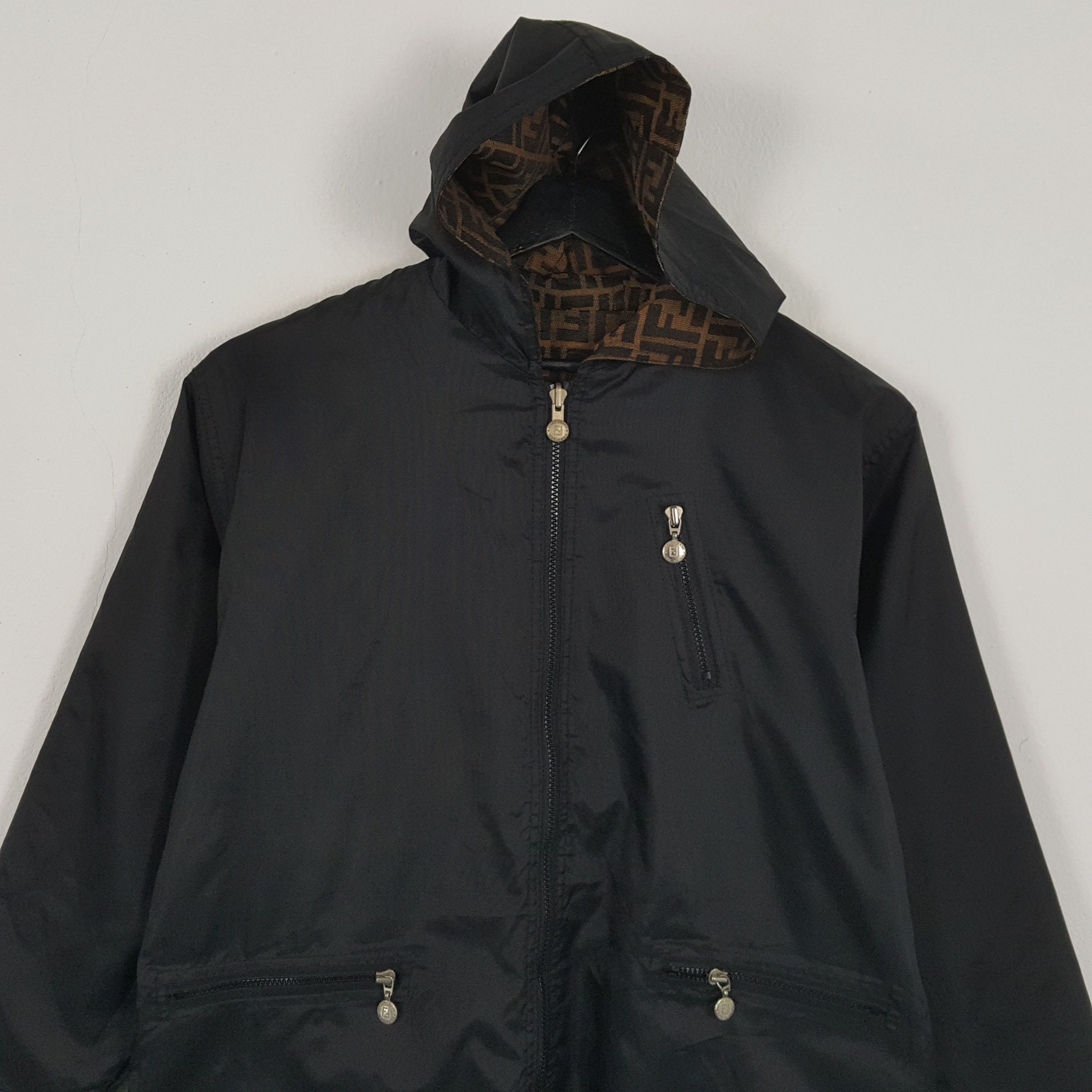 Fendi FENDI Italian Luxury Brand Fashion Style Reversible Jacket Size US L / EU 52-54 / 3 - 5 Thumbnail