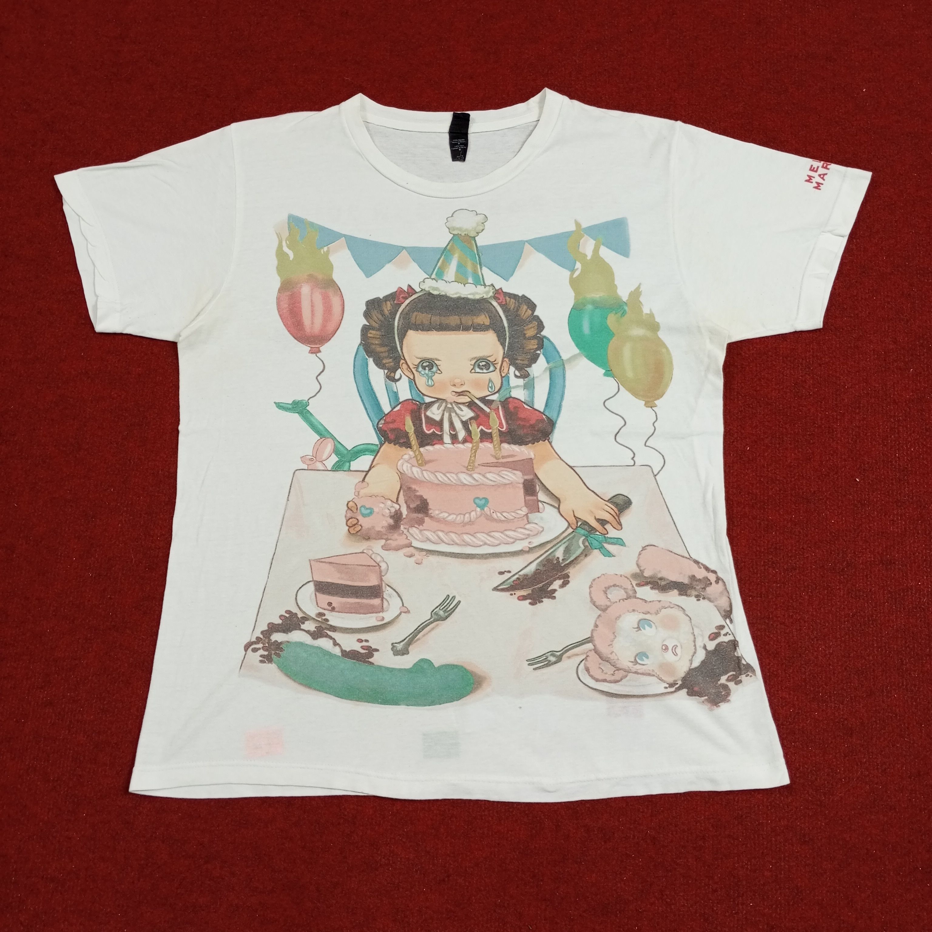 Band Tees × Vintage Melanie Martinez Singer Music Cry Baby Tour 2016 Tshirt Size US M / EU 48-50 / 2 - 1 Thumbnail