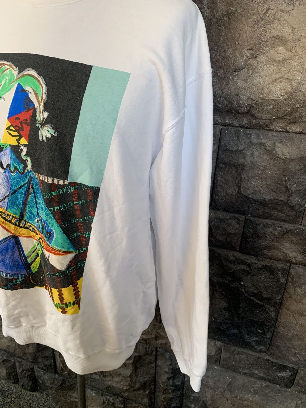Arts & Science Vintage Pablo Picasso Artwork / Art Sweatshirt Size US L / EU 52-54 / 3 - 3 Thumbnail