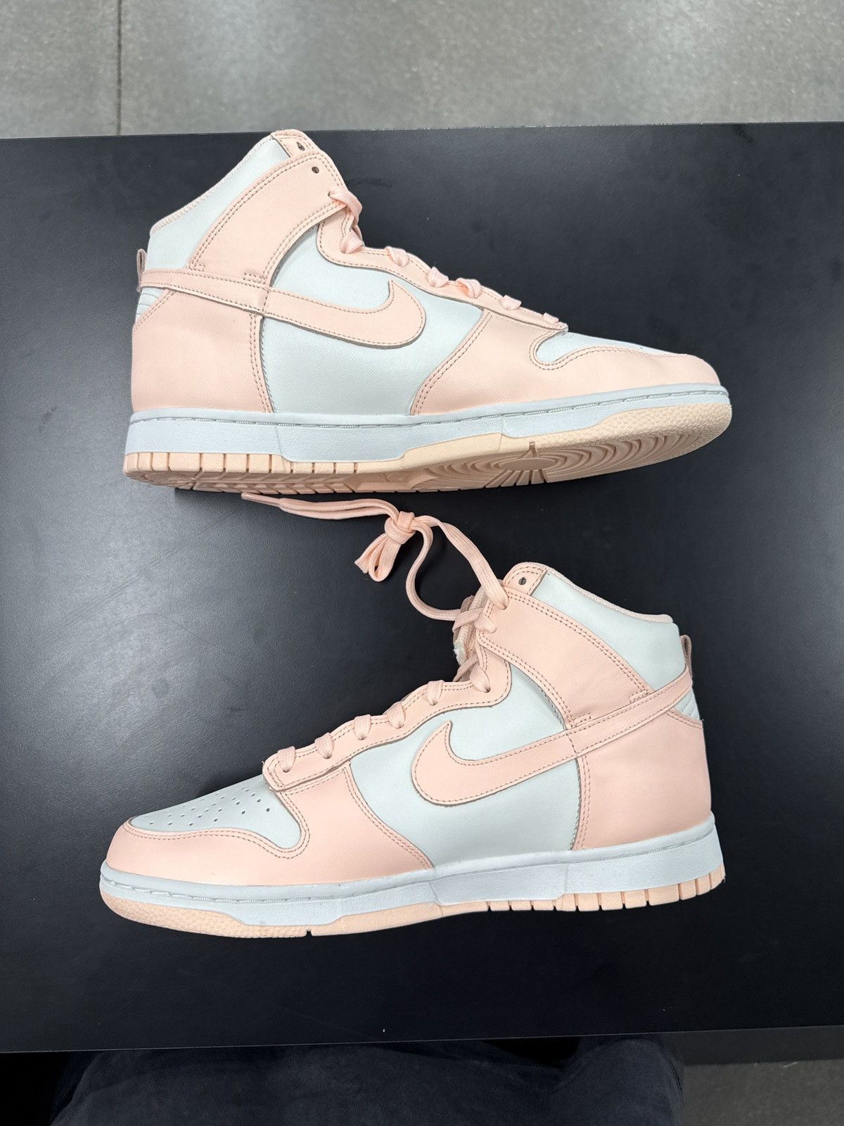 Nike NIKE DUNK HIGH SAIL CRIMSON TINT (WOMEN'S) Size US 5 / IT 35 - 2 Thumbnail