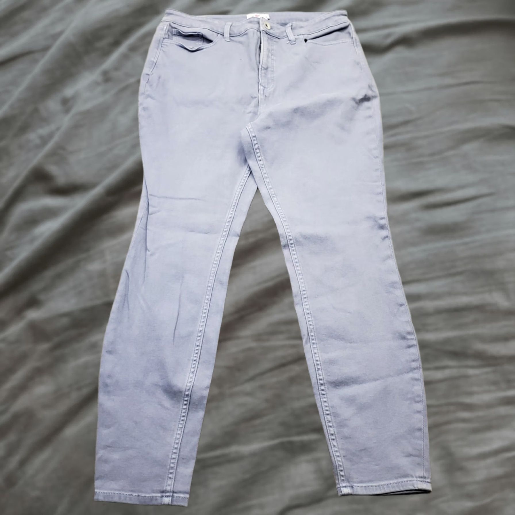 Vineyard Vines Vineyard Vines High Rise Skinny Jeans Womens Size 32 Gray Denim 5-Pocket Design Size 24" / US 00 / IT 34 - 1 Thumbnail