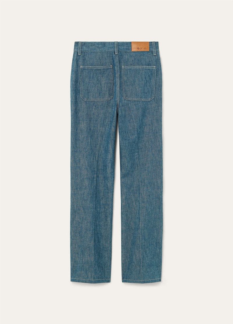 Loro Piana o1srvl11e0526 FAP4171 Lamark Jeans in Blue Size 30" / US 8 / IT 44 - 6 Thumbnail
