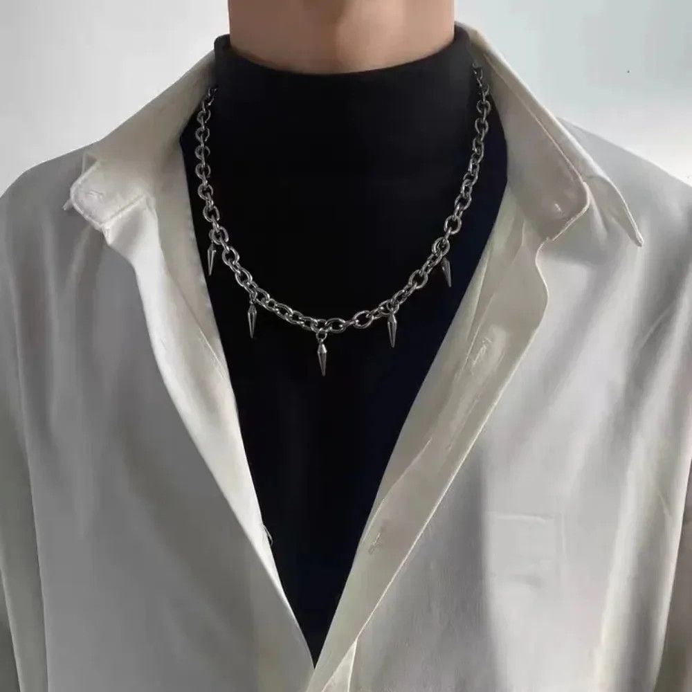 Jewelry Rivets Aesthetic Necklace Size ONE SIZE - 2 Thumbnail