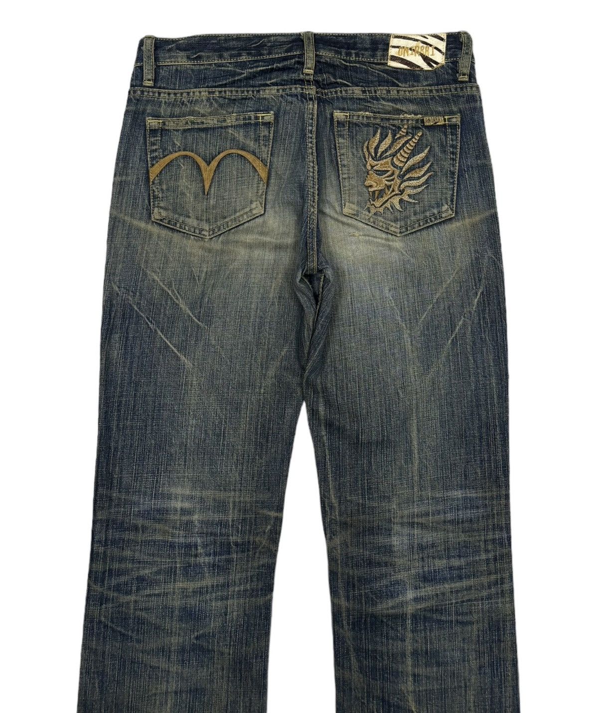 Japanese Brand RARE JAPANESE JEANS ART ONIARAI RUSTY CLAWMARK DENIM Size 30" / US 8 / IT 44 - 3 Thumbnail