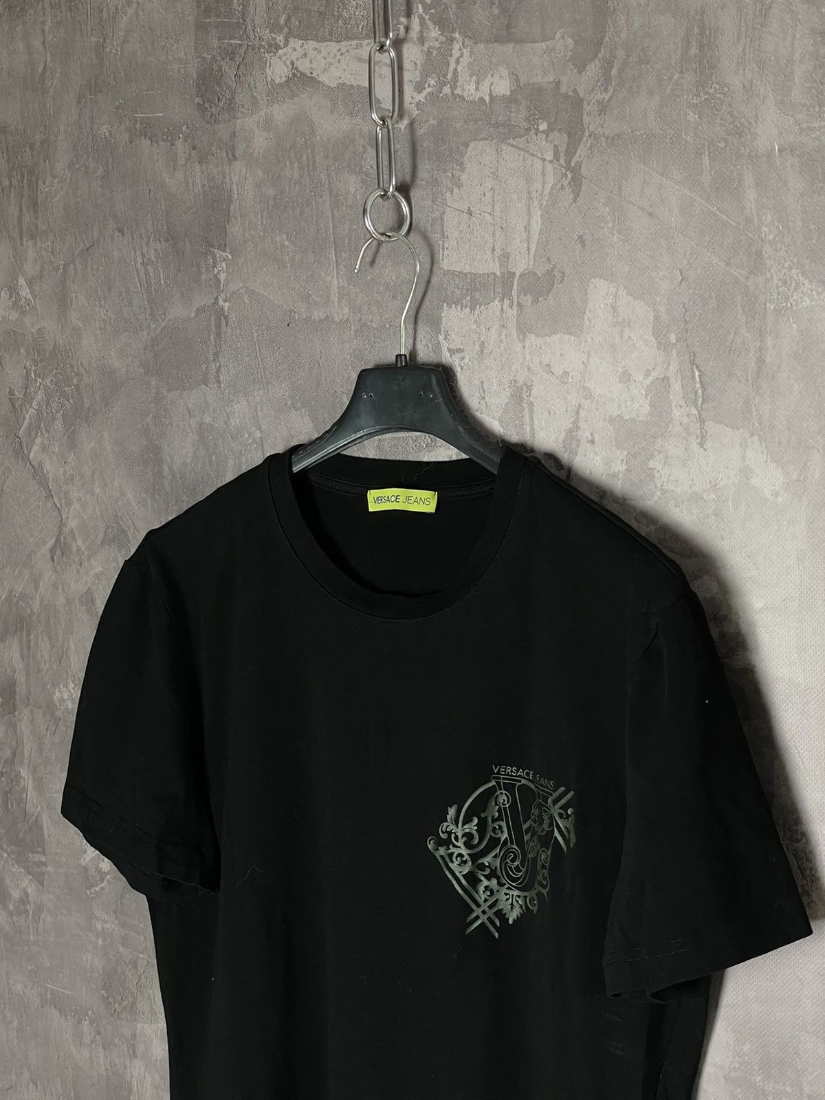 Versace × Versace Jeans Couture × Vintage Mens Versace Longsleeve luxury y2k tshrit tee Medusa Size US M / EU 48-50 / 2 - 6 Thumbnail