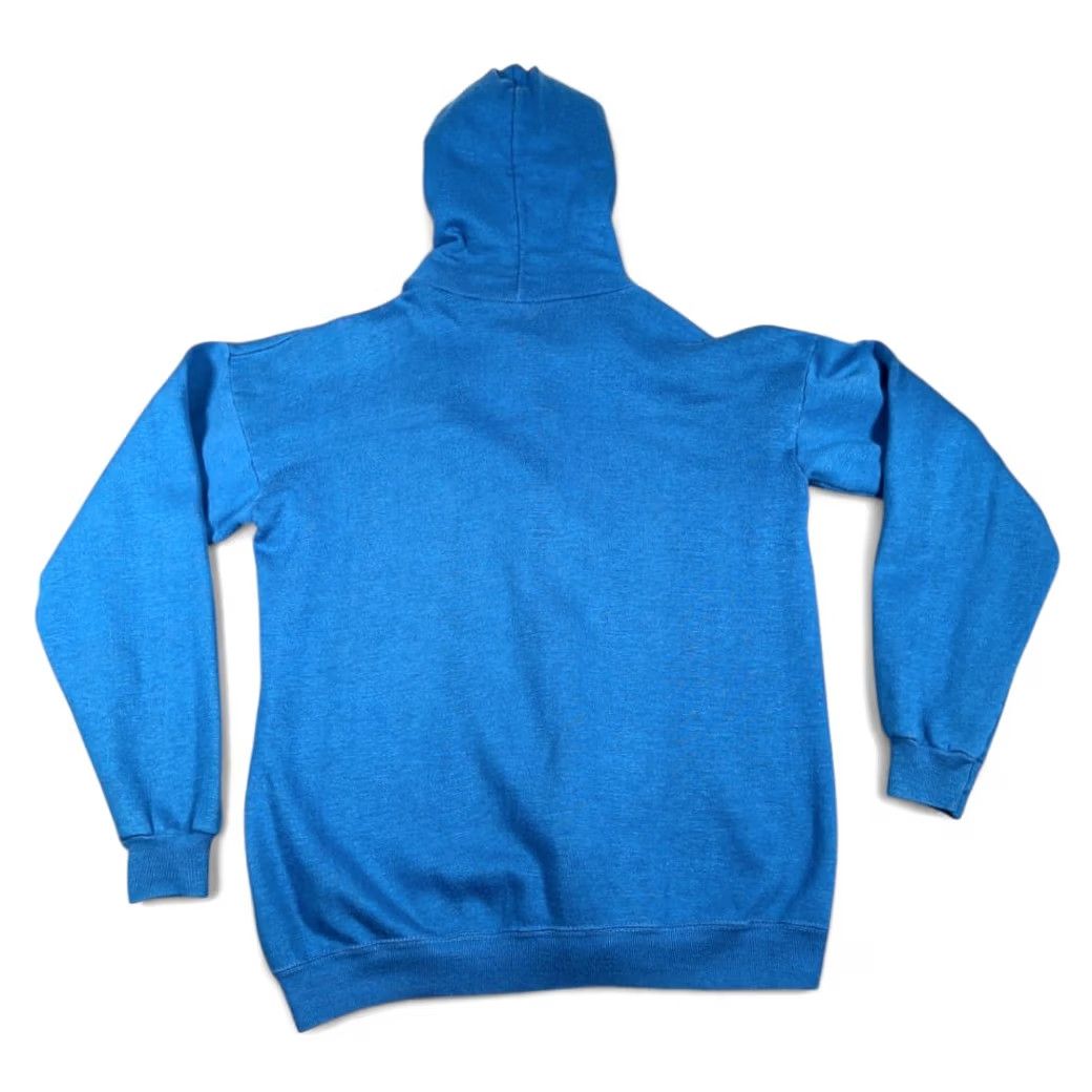 Gap VINTAGE Gap Sweater Shirt Adult LARGE Blue Hoodie Zip Full Zip Kangaroo Pockets 70s USA Made Mens Size US M / EU 48-50 / 2 - 3 Thumbnail
