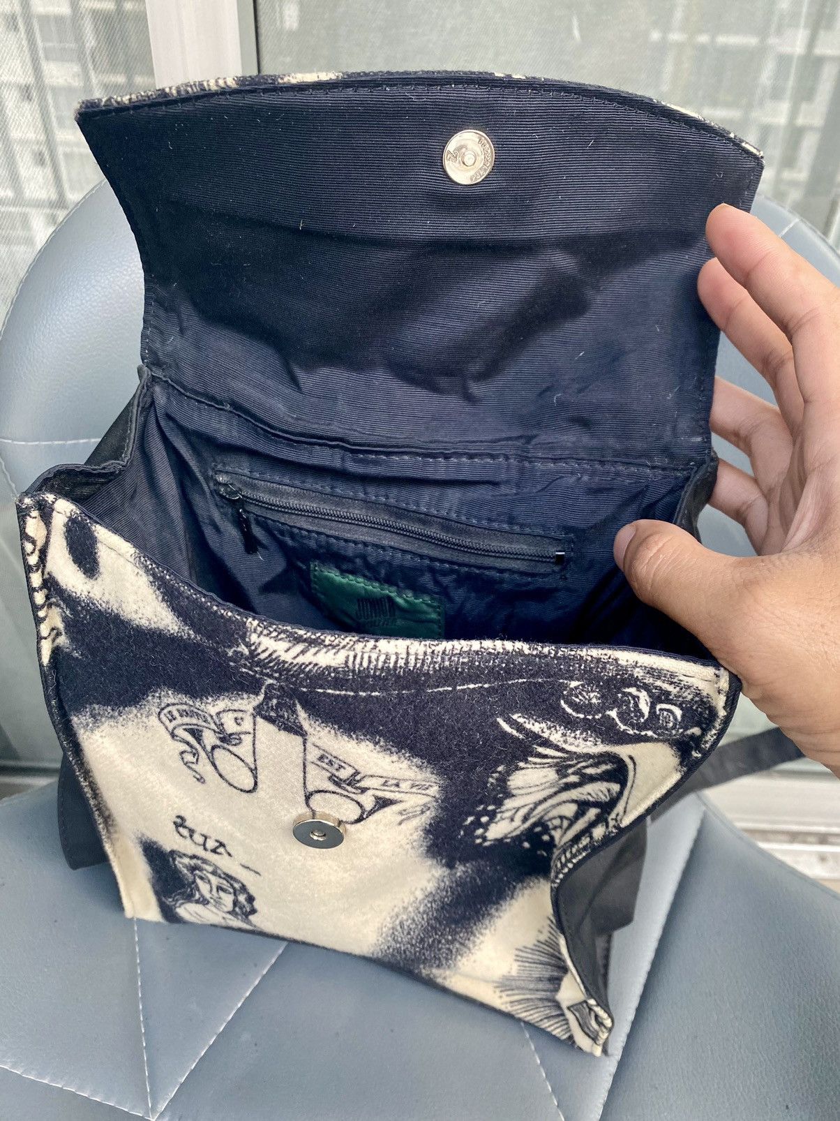 Jean Paul Gaultier 🔥Sick🔥Very Rare vintage Junior Gaultier Printed Bagpack Size ONE SIZE - 11 Thumbnail