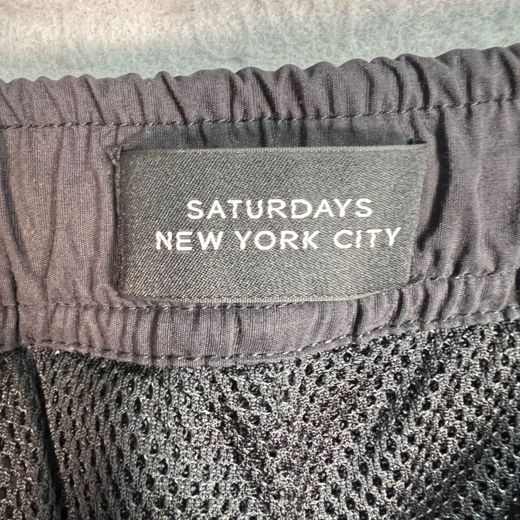 Vintage Saturdays New York City Black Fleece Jogger Sweatpants Men’s Medium Size US 31 - 3 Thumbnail