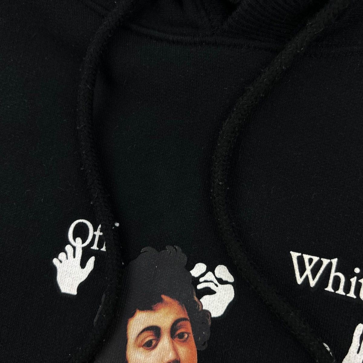 Off-White Off-White Caravaggio Boy Black Hoodie Size US S / EU 44-46 / 1 - 5 Thumbnail