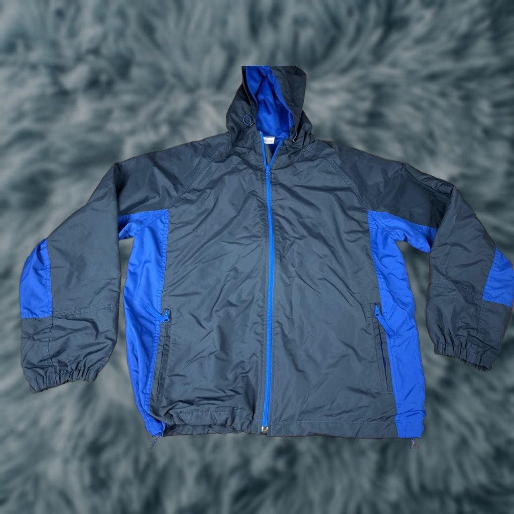 Old Navy Old Navy Hoodie Windbreaker Nylon Light Jacket Blue Mens L Size US L / EU 52-54 / 3 - 1 Thumbnail