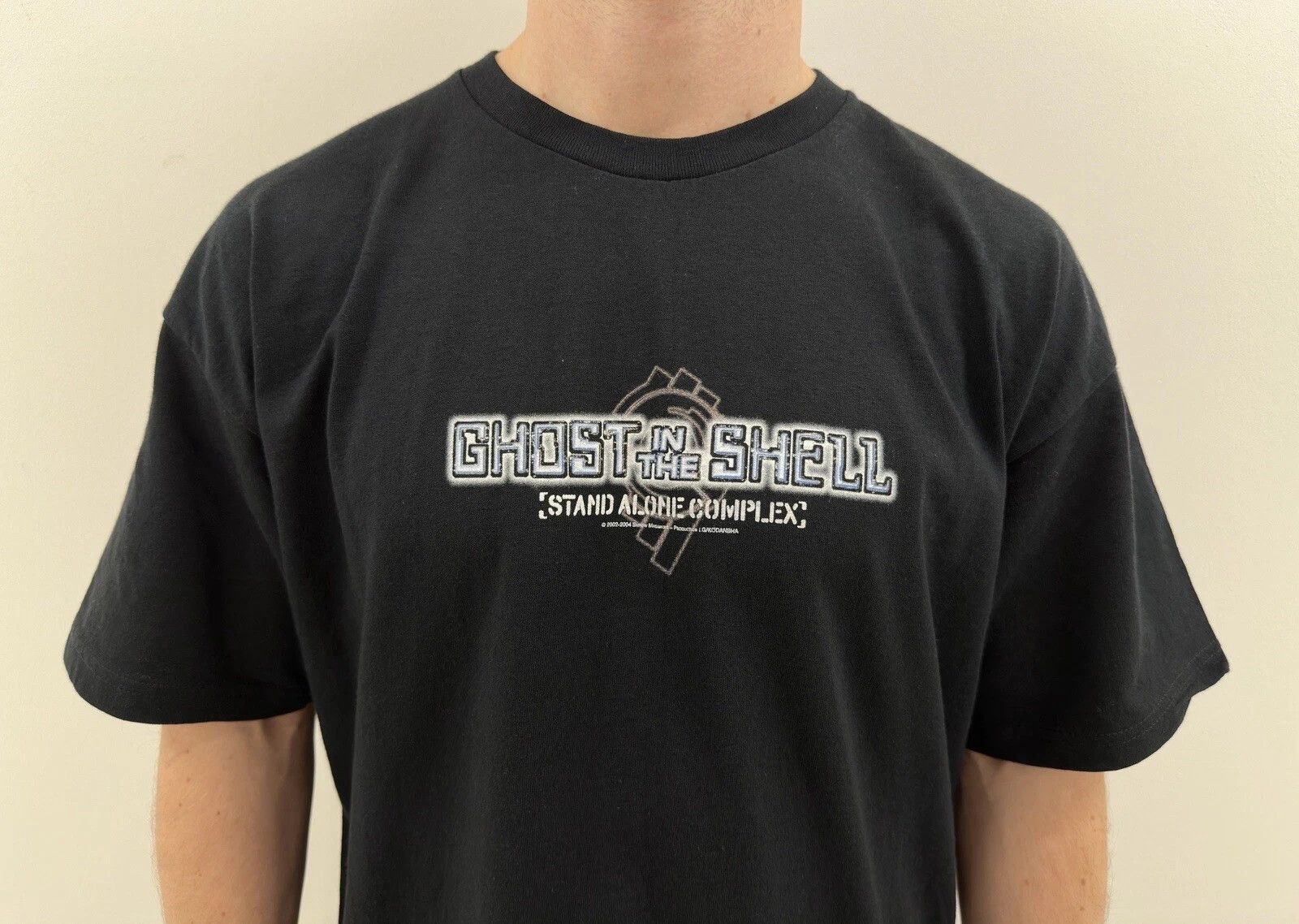 Fruit Of The Loom Vintage 2000s Ghost in the Shell Stand Alone Anime Y2K Shirt Size US XL / EU 56 / 4 - 5 Thumbnail