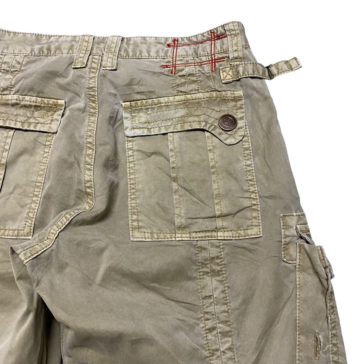 Japanese Brand TWENTY WORKS Multi Pocket Cargo Pants Size US 30 / EU 46 - 12 Thumbnail