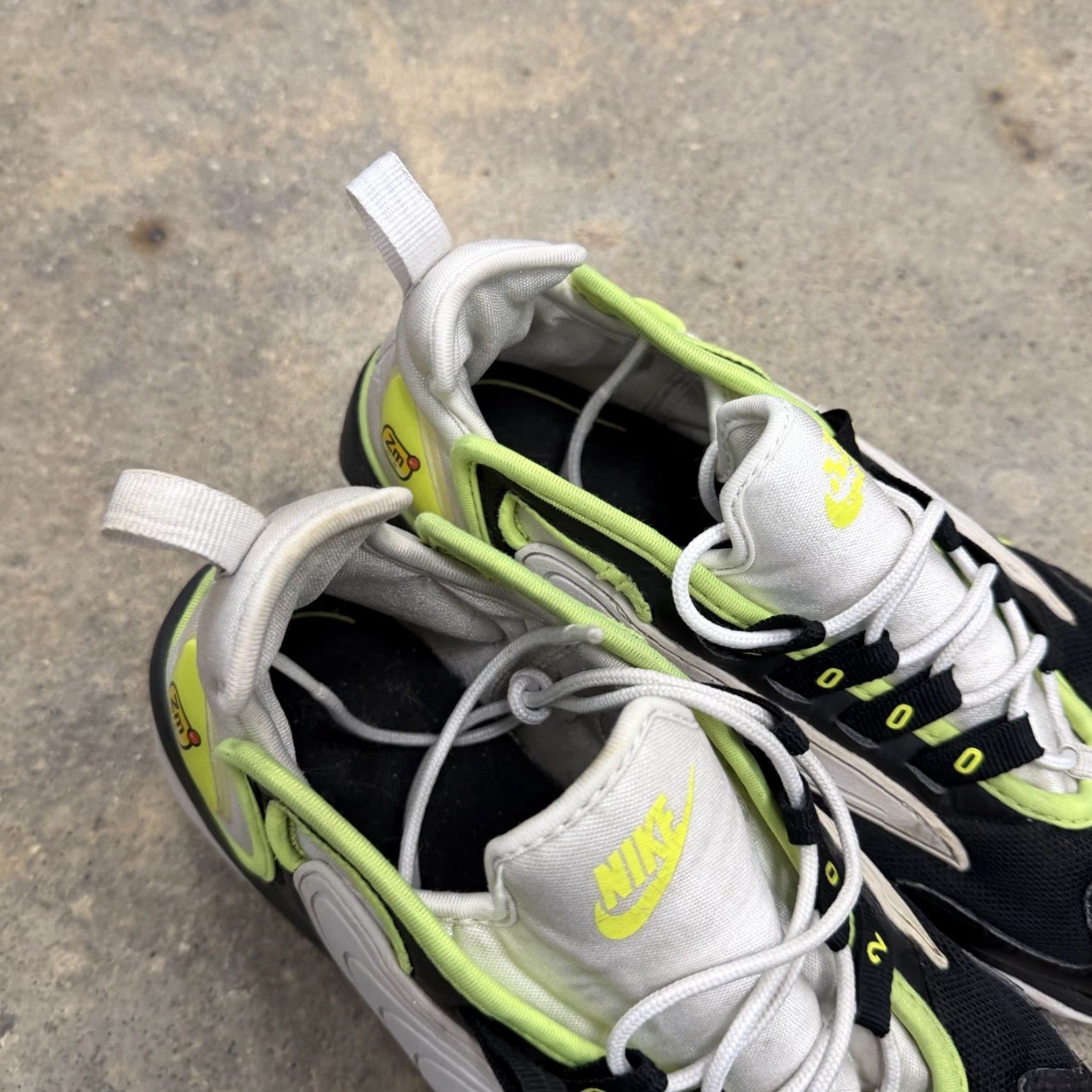 Nike Nike Zoom 2K Black White Volt Sneakers Men 7.5 A00269-004 Modern Vintage? No, 2019 Size US 8 / EU 41 - 4 Thumbnail