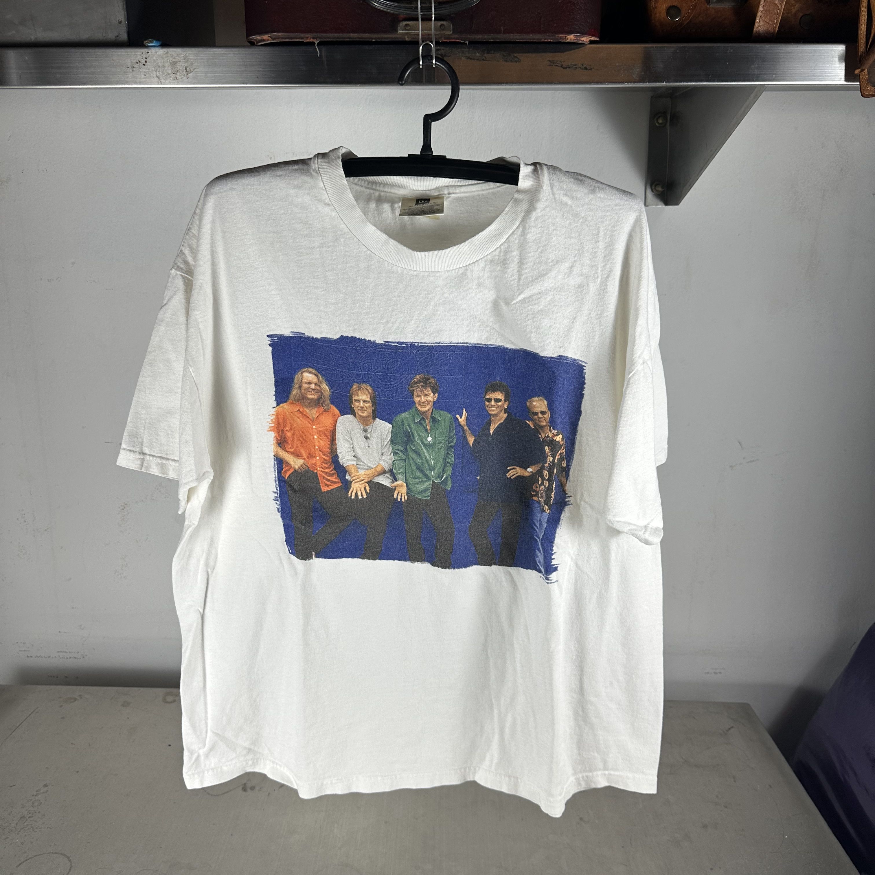 Vintage ​​1998 REO Speedwagon North American Tour Concert T-shirt Size US XXL / EU 58 / 5 - 1 Thumbnail