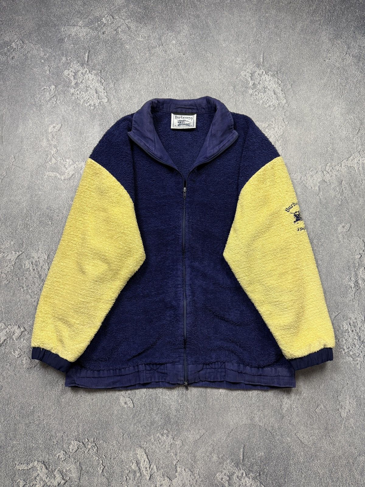 Burberry Vintage Burberrys fleece full zip Burberry sweatshirt Size US M / EU 48-50 / 2 - 1 Thumbnail