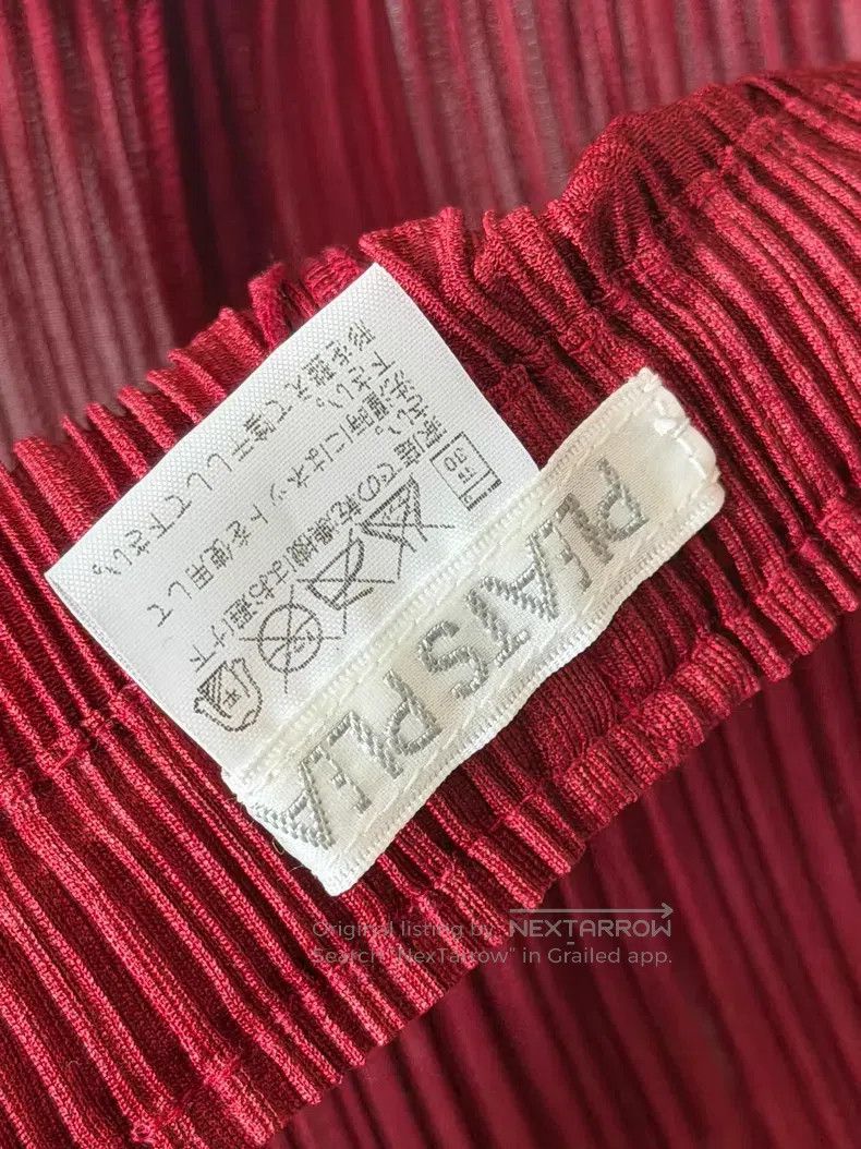 Issey Miyake Issey Miyake size:one size Ruched Midi Skirt, Red Size 25" / US 0 / IT 36 - 5 Thumbnail