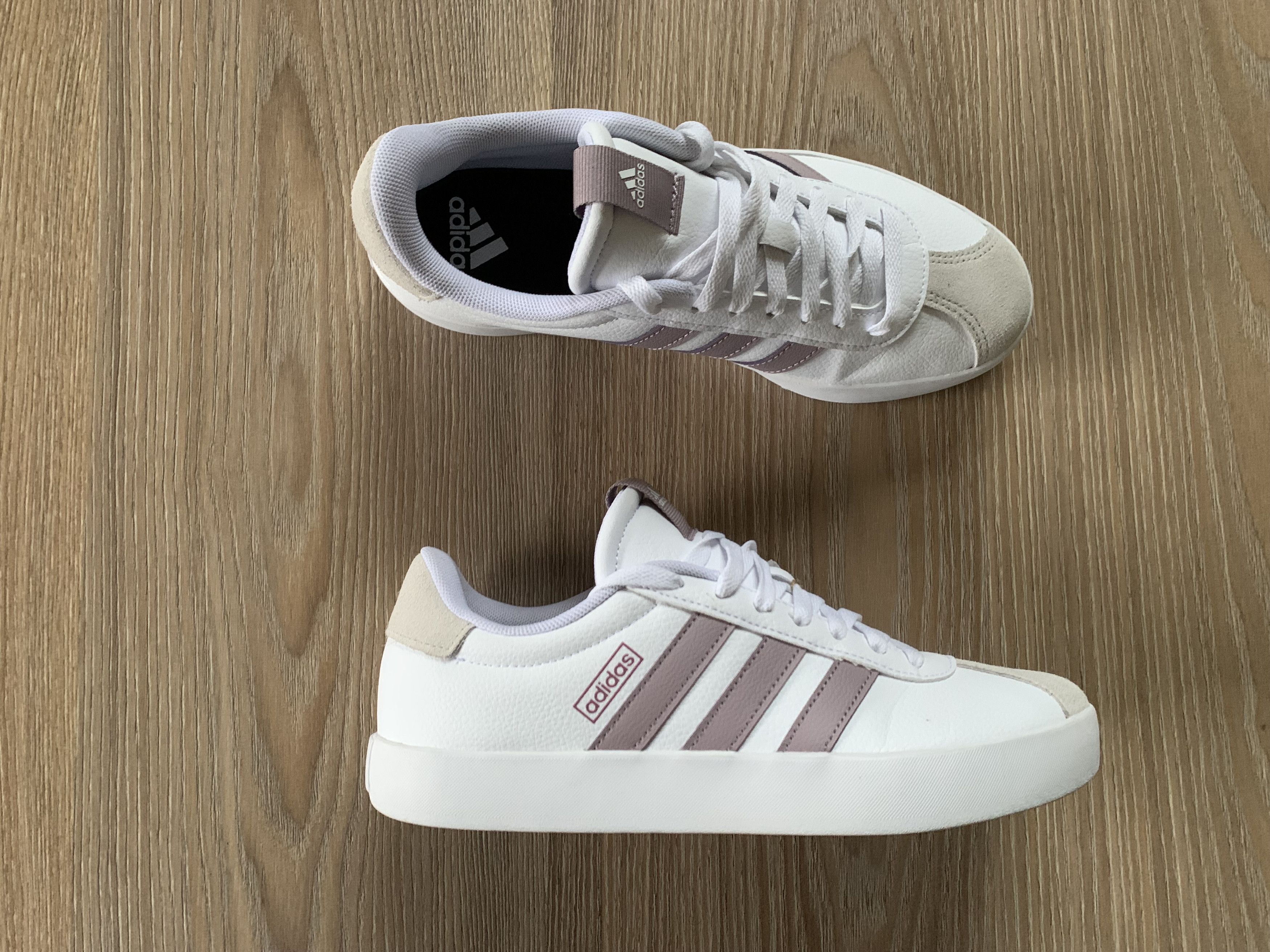 Adidas Adidas VL Court 3.0 White Women's Sneakers Size US 9.5 / IT 39.5 - 2 Thumbnail