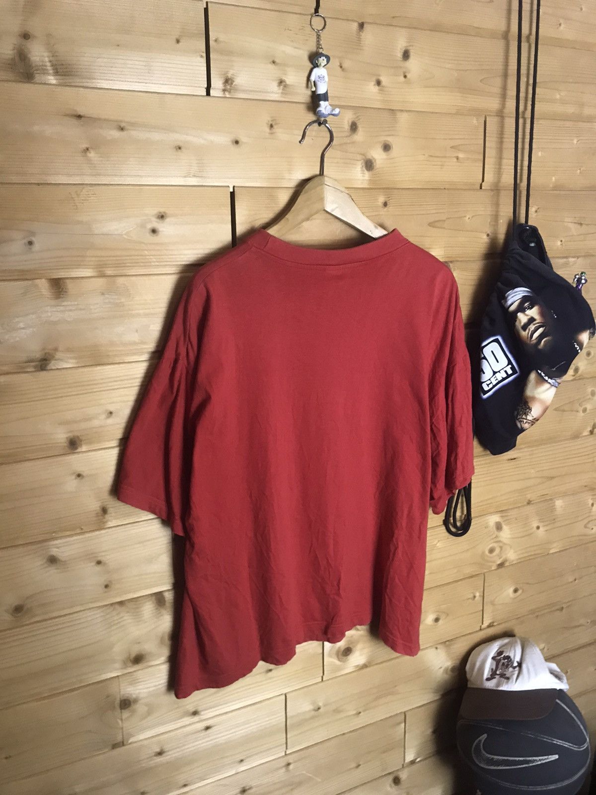 Vintage 1996 vintage 90s Warner Bros Duffy oversized short shirt Size US L / EU 52-54 / 3 - 8 Thumbnail