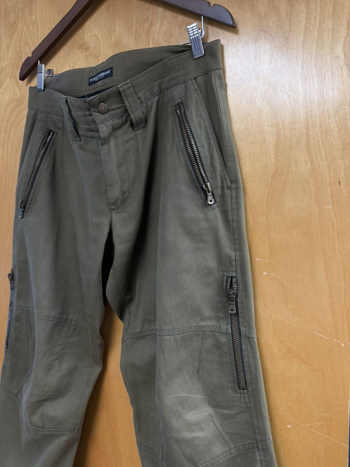 Dolce & Gabbana D&G AW2003 Multizip Army Cargos Size US 34 / EU 50 - 3 Thumbnail