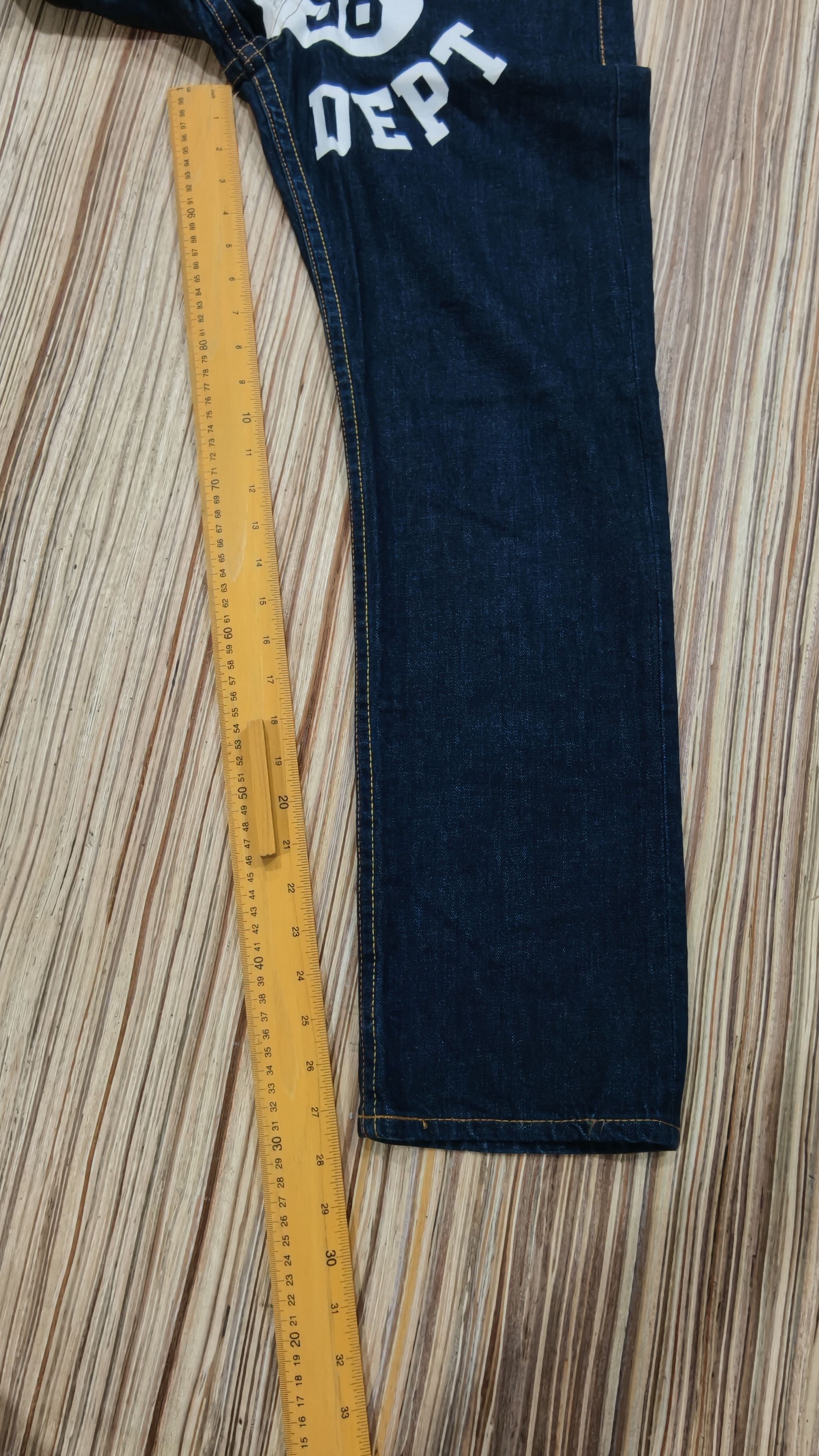 Japanese Brand Japanese Co&Lu Big Logo Denim Jeans Size US 30 / EU 46 - 7 Thumbnail
