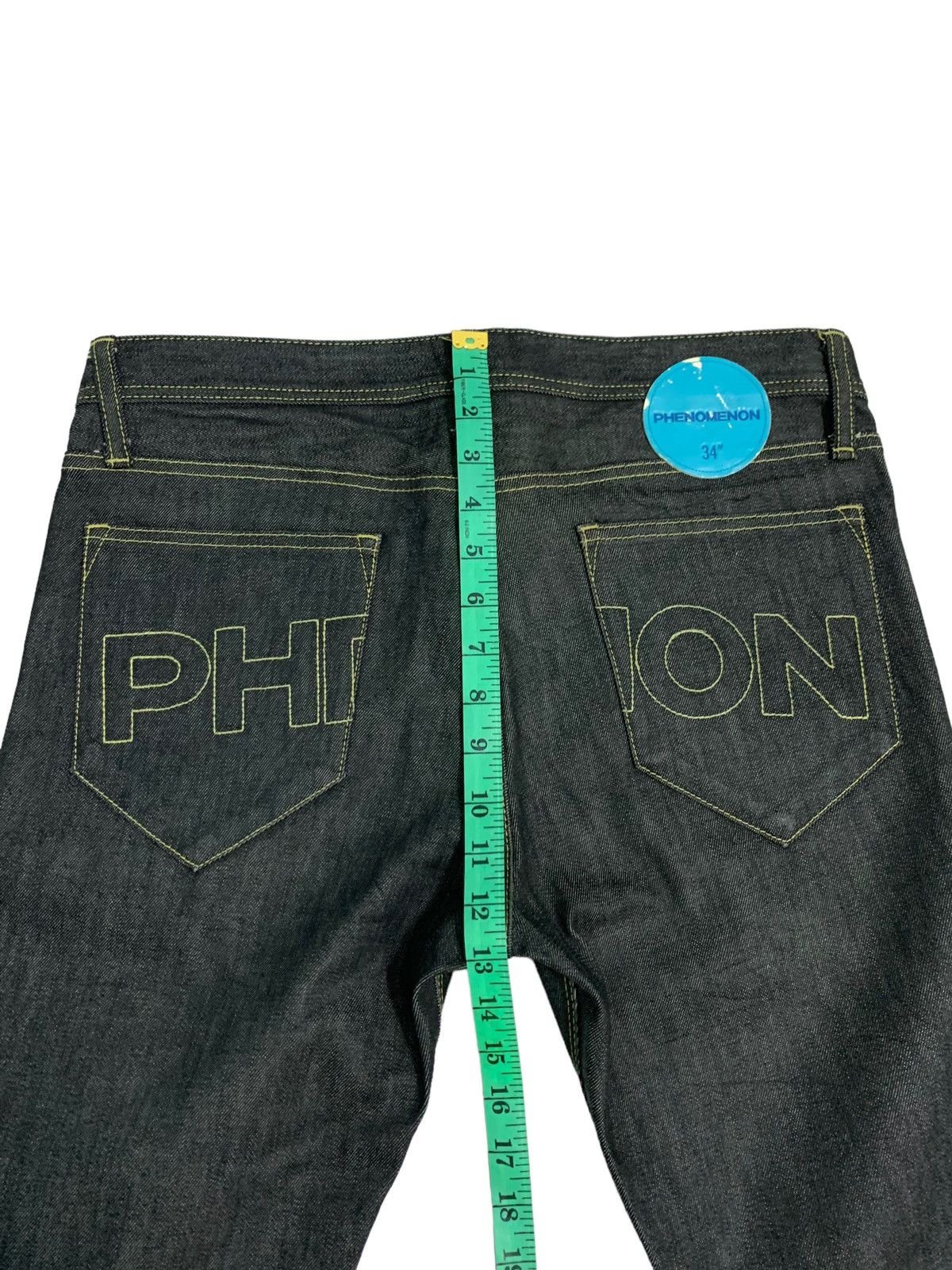 PHENOMENON 🔥Vintage Japanese Brand Phenomenon Slim Fit Jeans Size US 33 - 15 Thumbnail