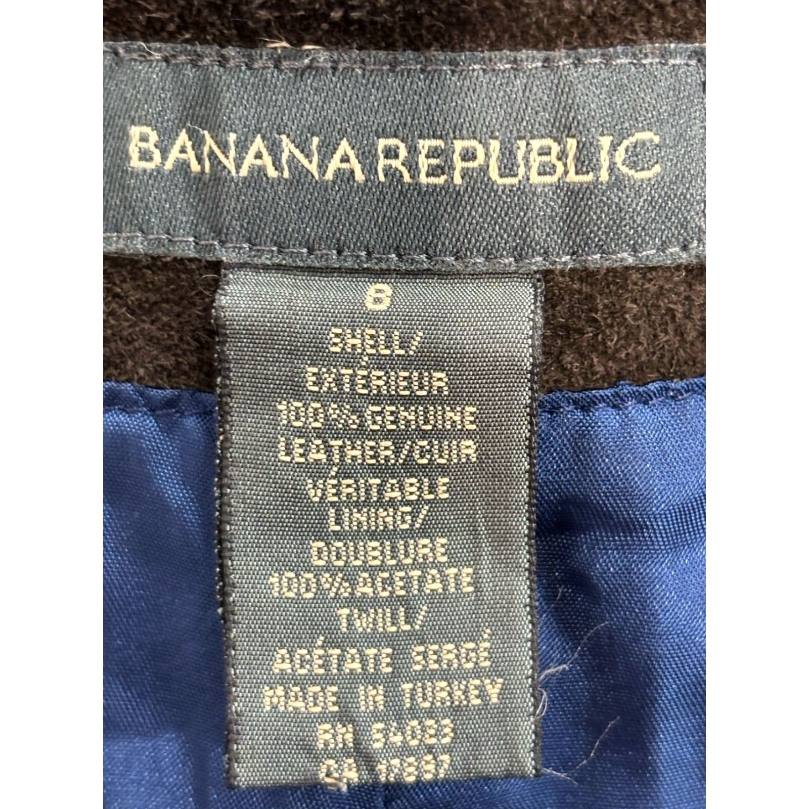 Banana Republic Banana Republic Skirt Women’s 8 Knee Length Suede Brown Snap Front A-Line Leather Accessories: Snaps 90s Preppy Academia City Old Money Womens Size 30" / US 8 / IT 44 - 5 Thumbnail
