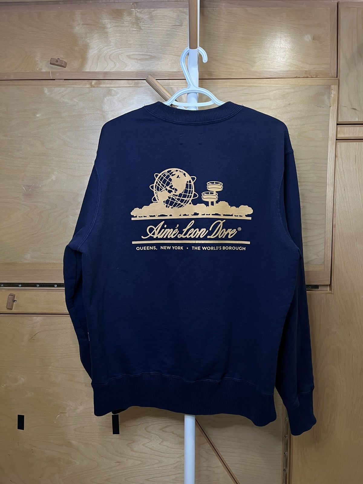 AIMÉ LEON DORE ダークグレー トレーナー M Aime Leon Dore スウェット M