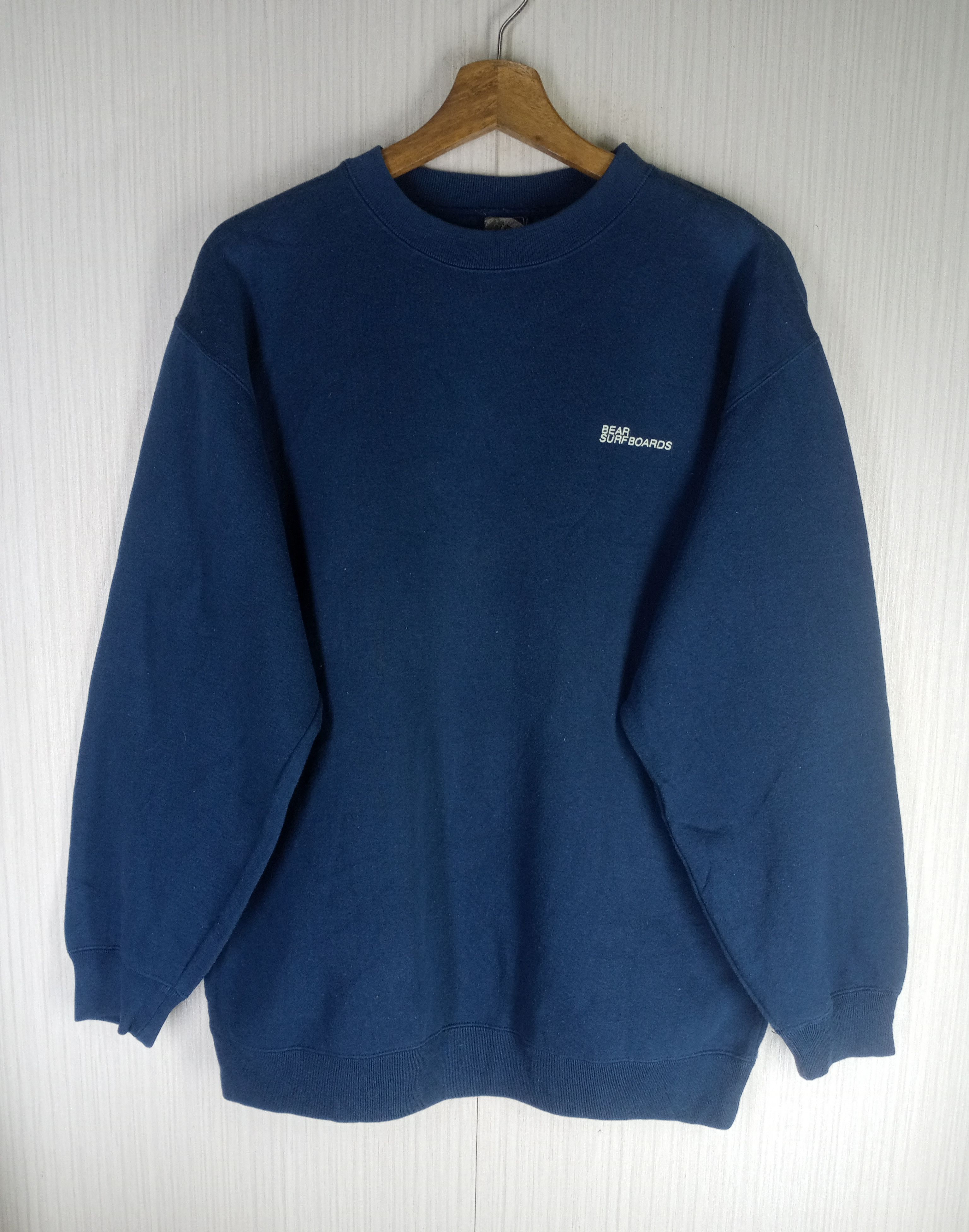 Ron Jon Surf Shop Rare Vintage Bear Surfboards Big Logo Crewneck Sweatshirt Size US L / EU 52-54 / 3 - 3 Thumbnail