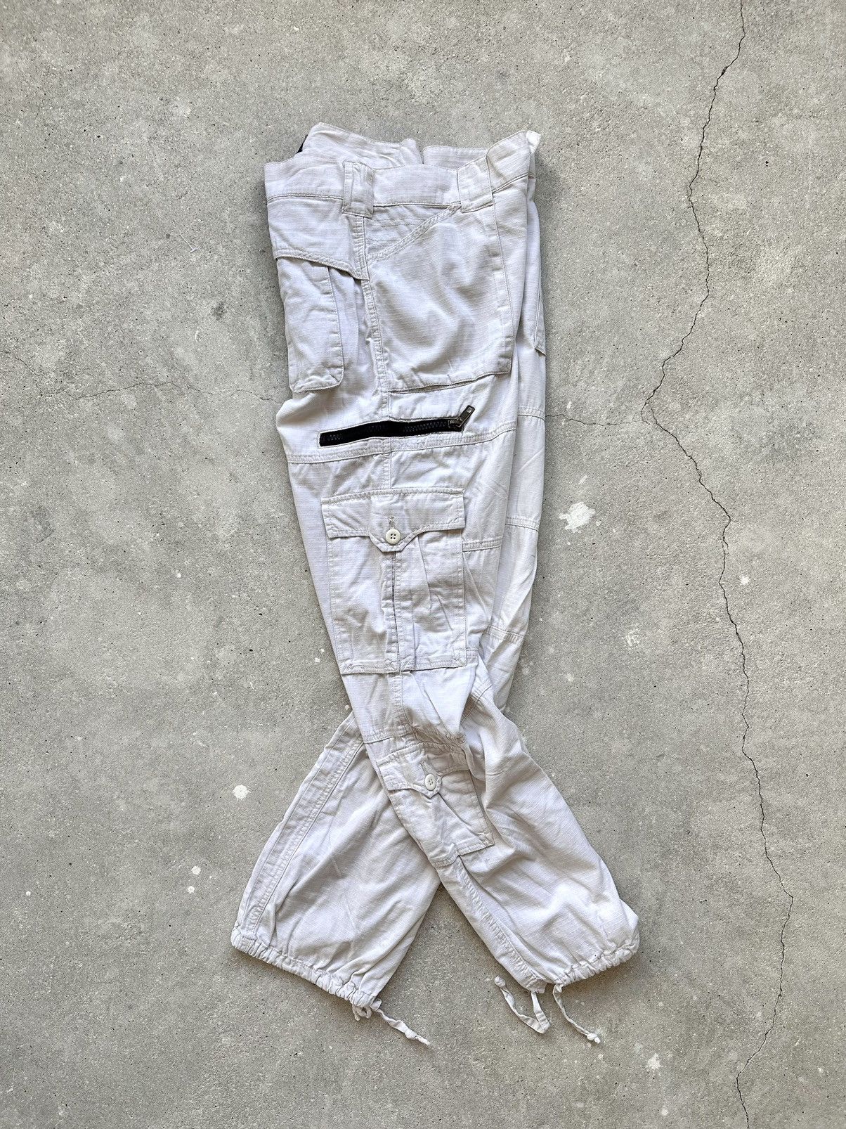 Japanese Brand × Vintage Vintage Fishbone Cargo Pants Size US 32 / EU 48 - 5 Thumbnail