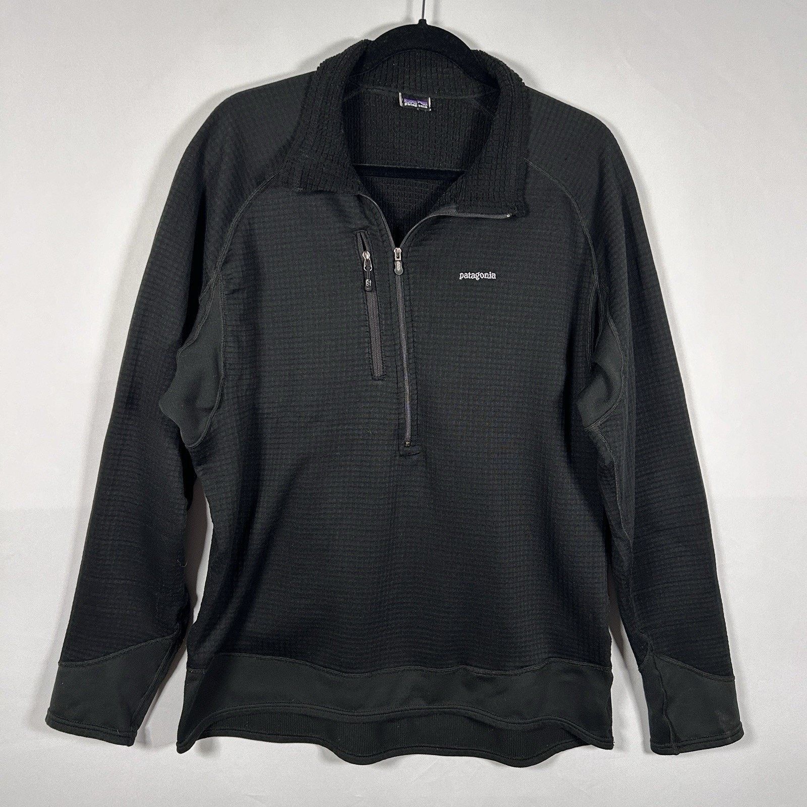 Patagonia Vintage Patagonia R1 Regulator Fleece Pullover Black Mens XL Size US XL / EU 56 / 4 - 1 Thumbnail