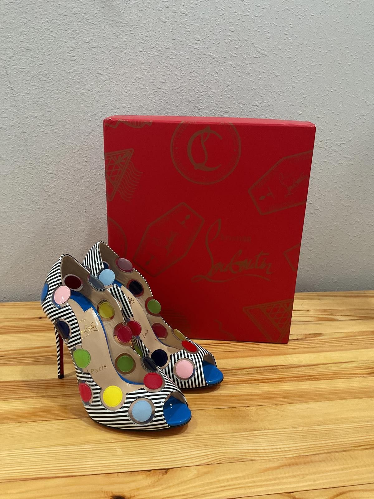 Christian Louboutin Lady Bug Louboutin Heels Size US 7 / IT 37 - 1 Thumbnail