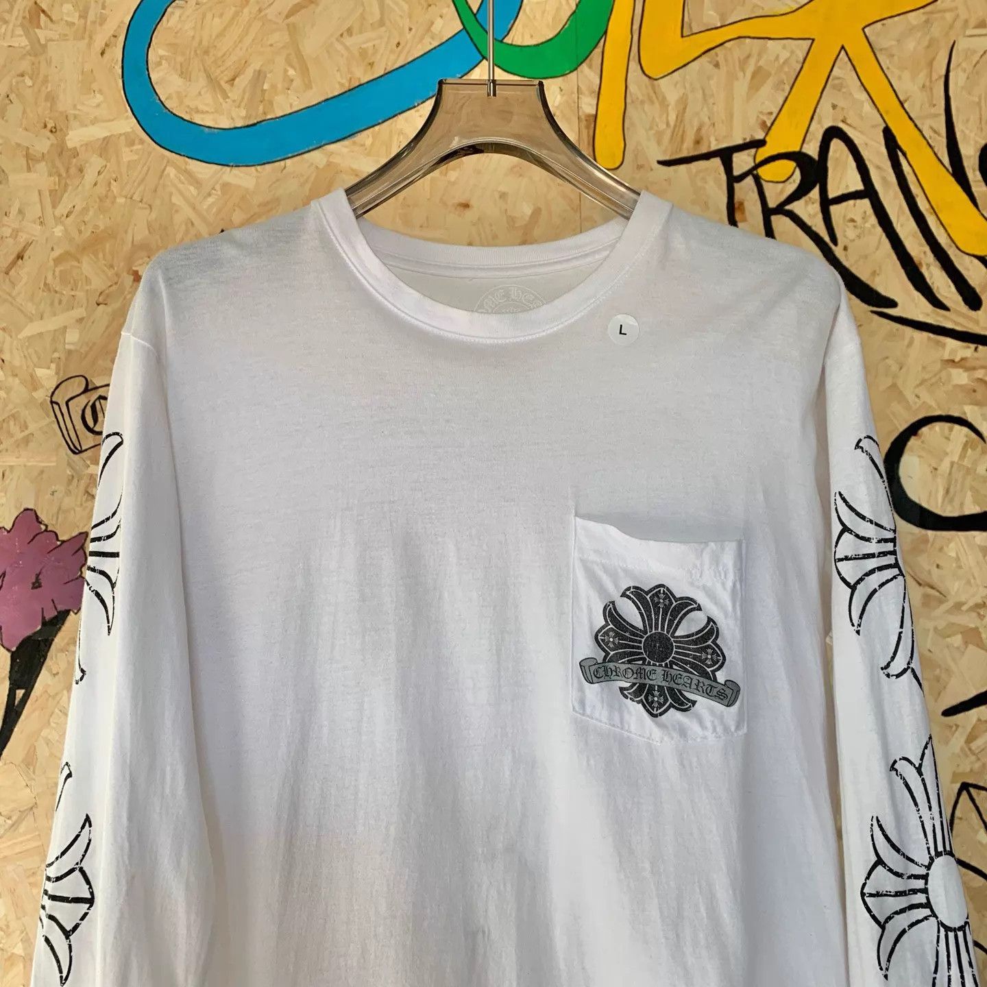 Chrome Hearts Chrome Hearts Horseshoe Long Sleeve T-Shirt L Size US L / EU 52-54 / 3 - 3 Thumbnail